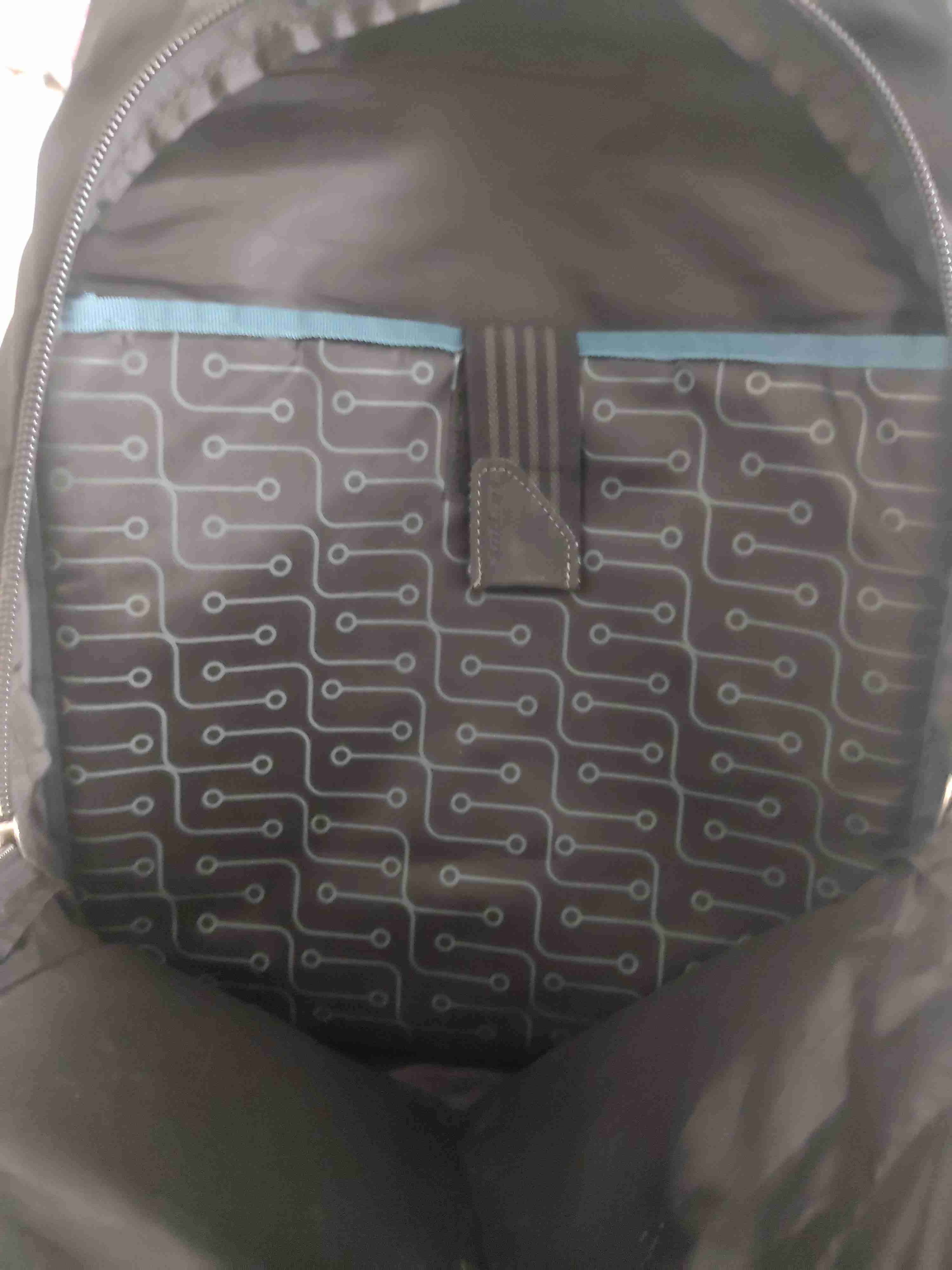 Mochila outdoor gris y azul - miniatura 4