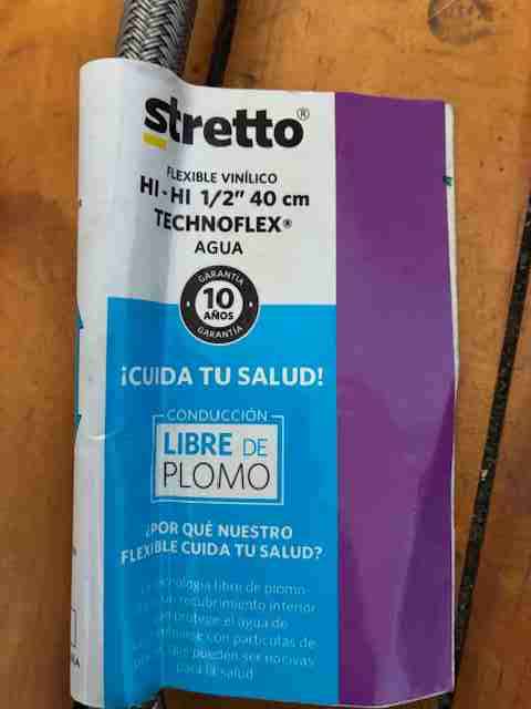 Manguera flexible Stretto Hi -Hi 1/2 40 cm - miniatura 2