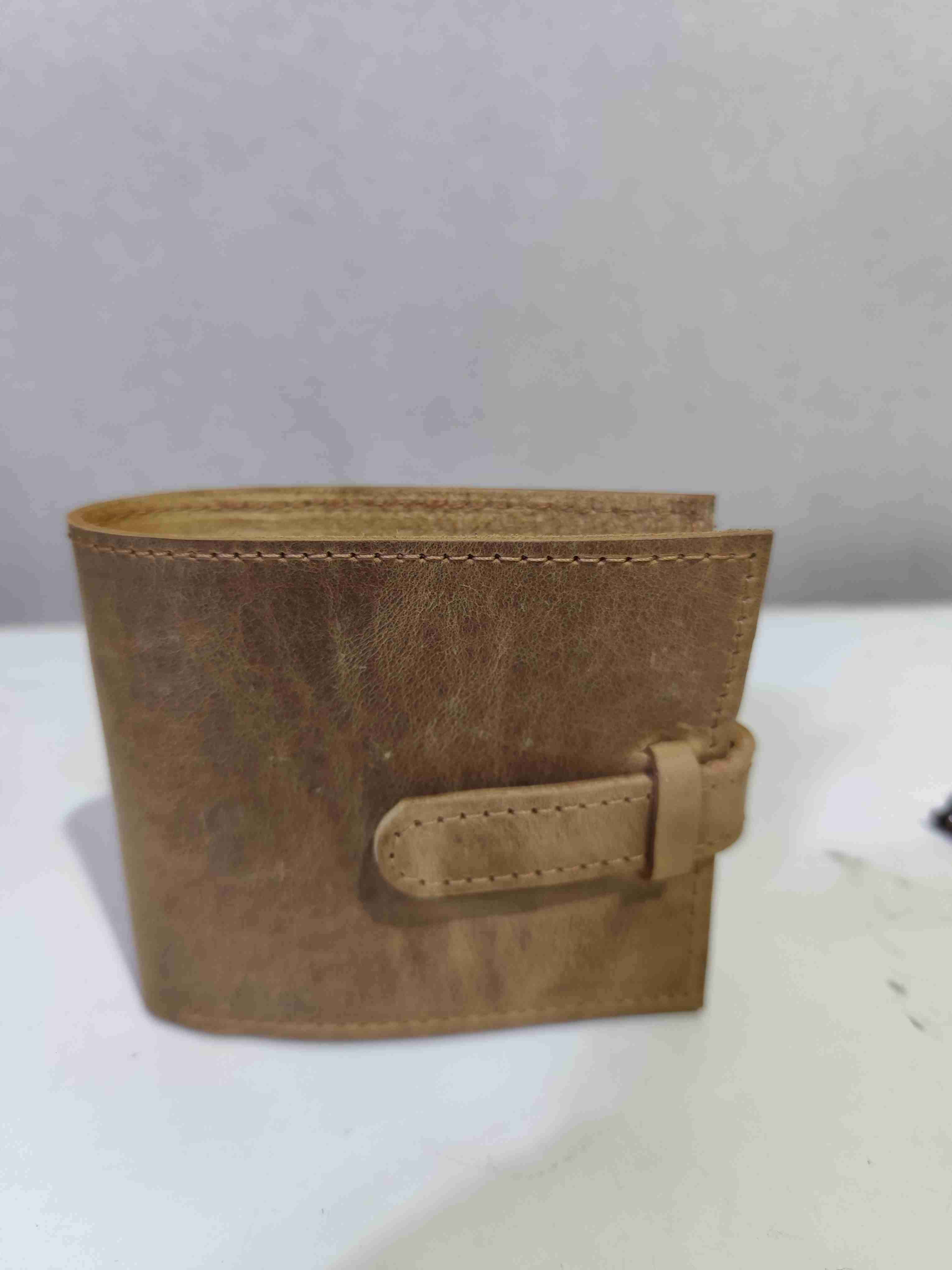 Set de accesorios de cuero marrón - 2