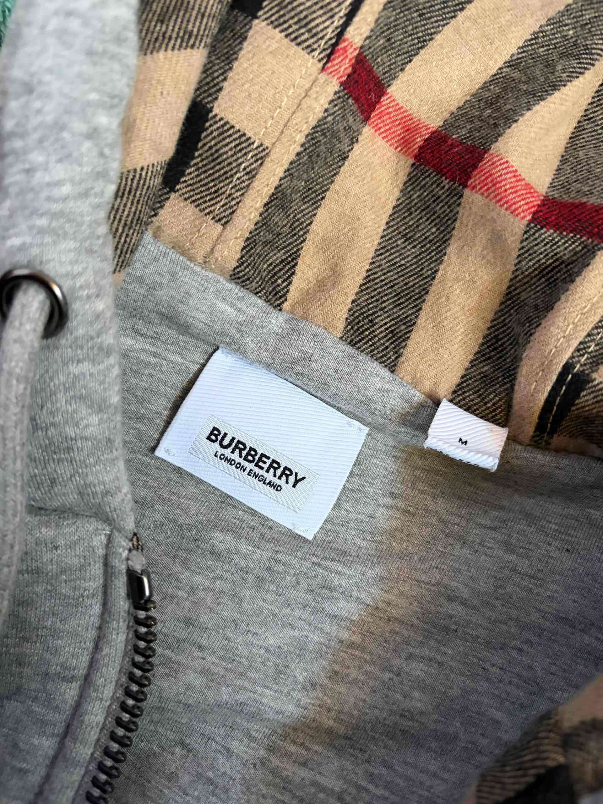 Poleron gris burberry - 2