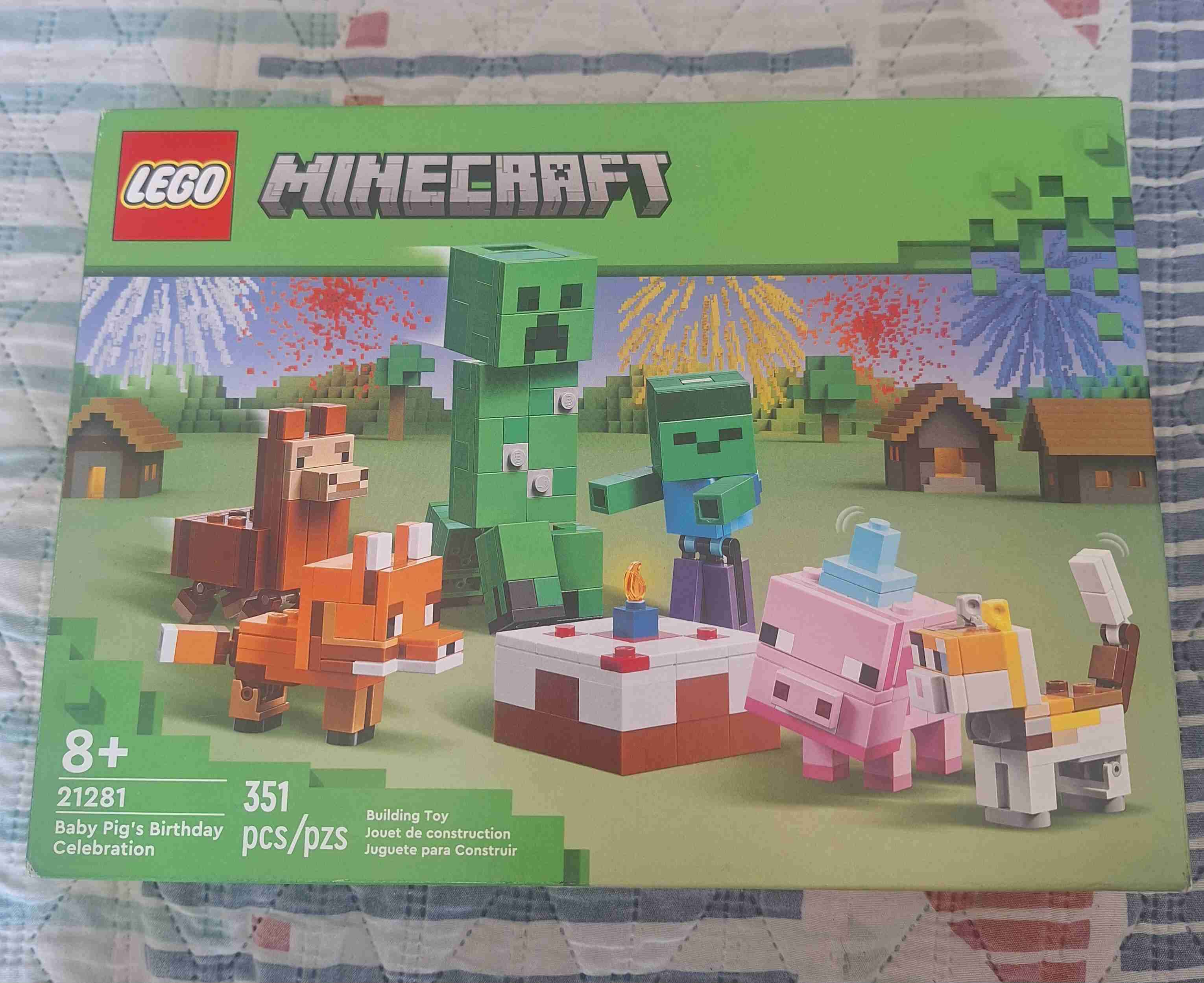Lego Minecraft cumpeaños - 1