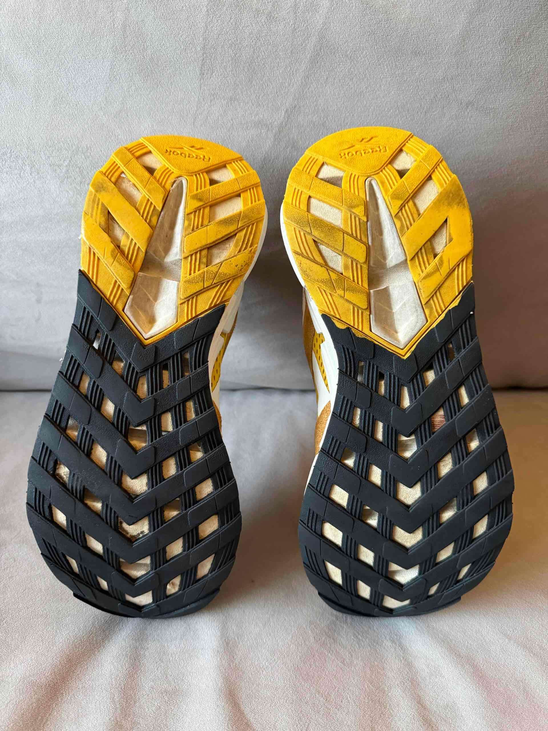 Zapatillas deportivas amarillas Reebok - miniatura 4