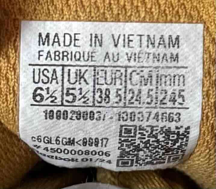 Zapatillas deportivas amarillas Reebok - miniatura 6