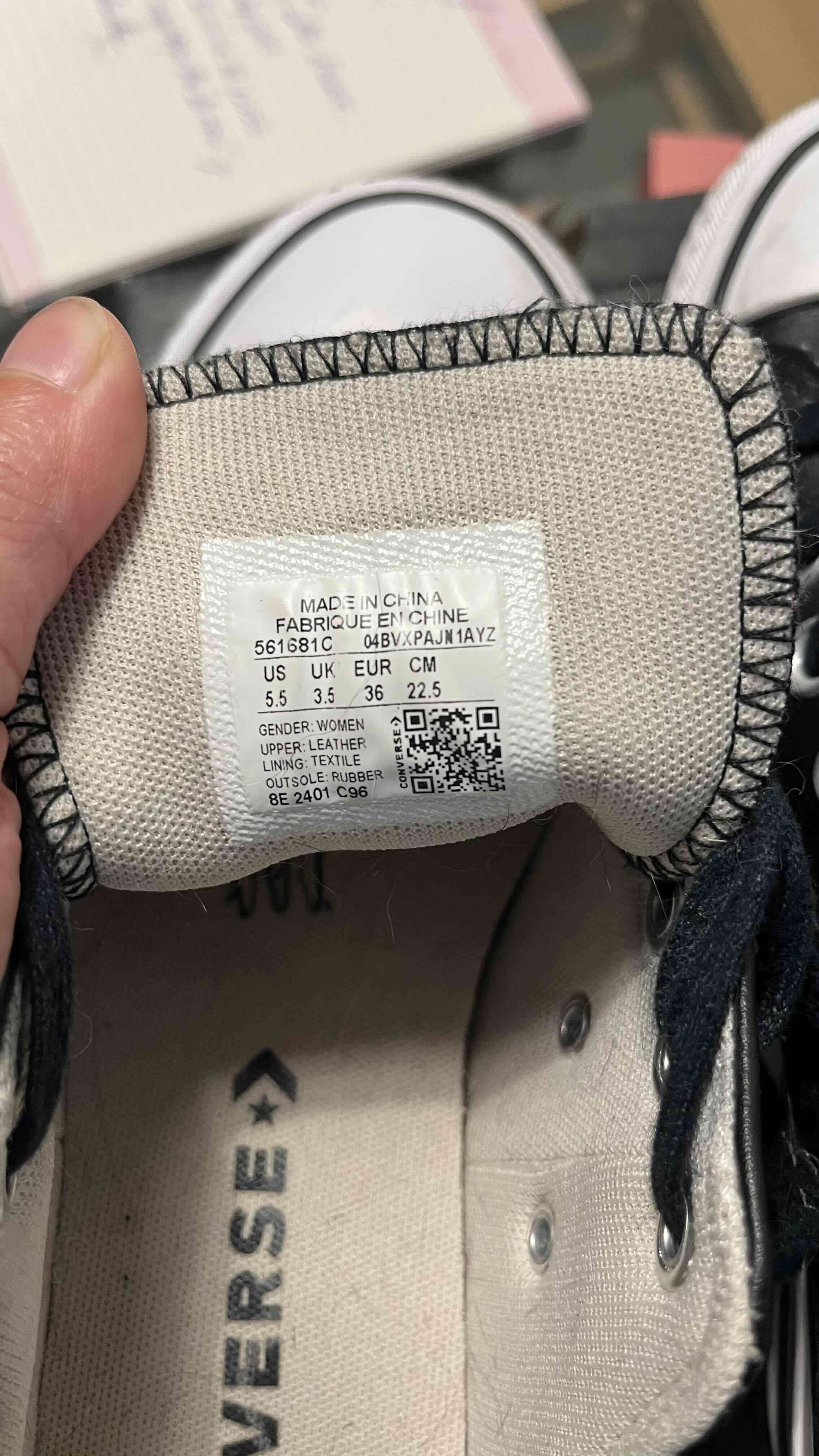 Zapatillas negras Converse All Star - miniatura 2