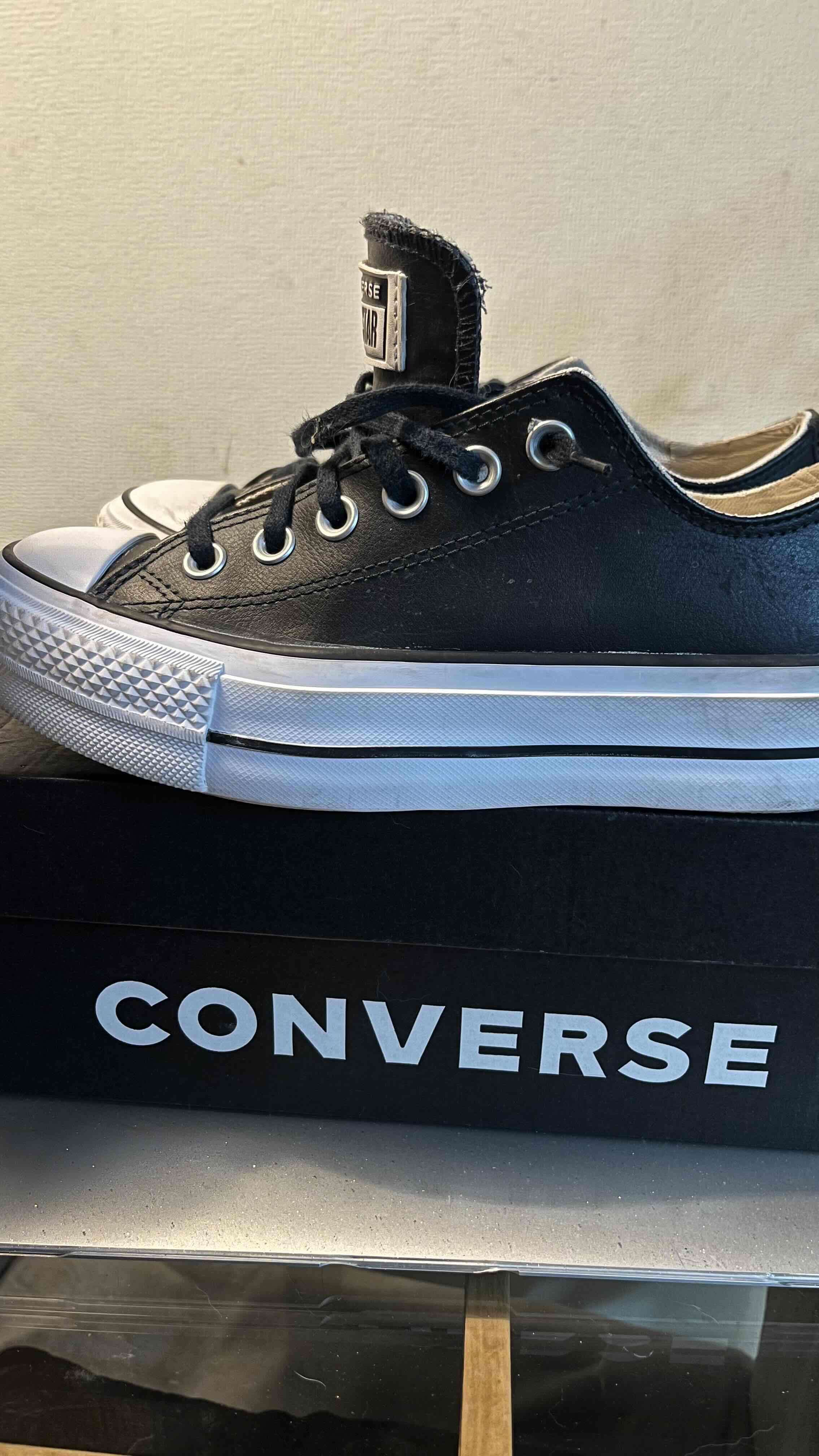 Zapatillas negras Converse All Star - miniatura 3