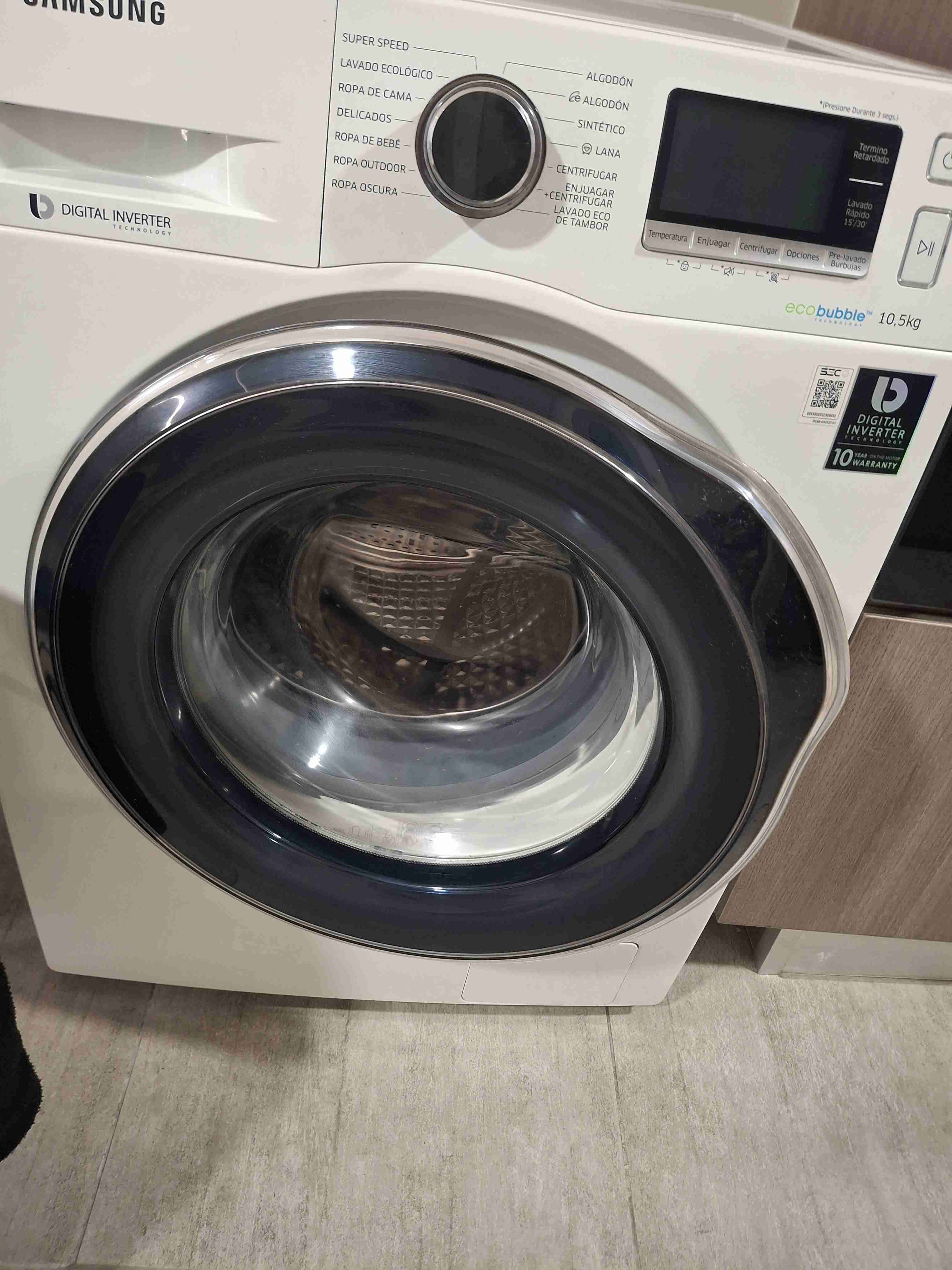 Lavadora Samsung 10.5 k - miniatura 3