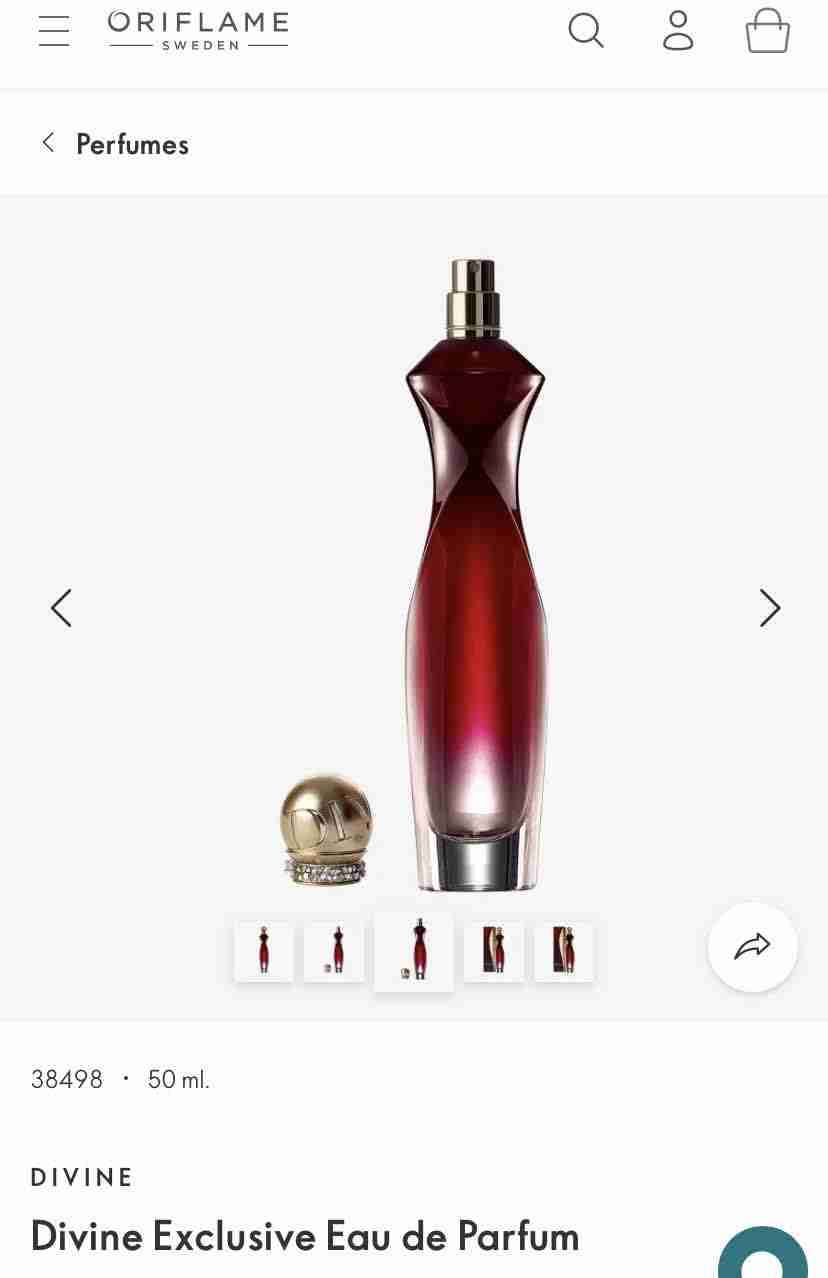 Perfume Divine Exclusive 50 ml - miniatura 3