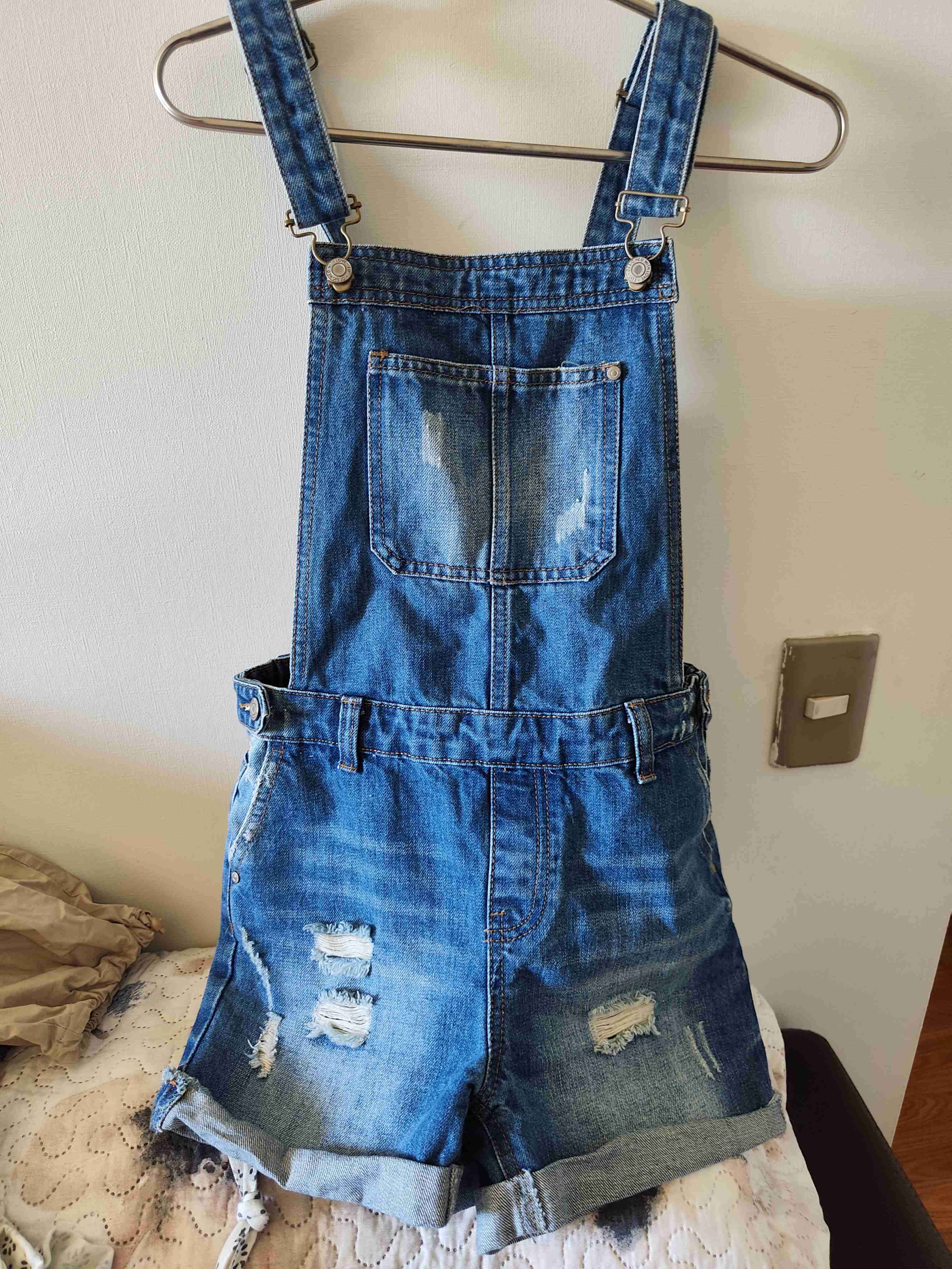 Jeans acampanados azul oscuro - miniatura 3