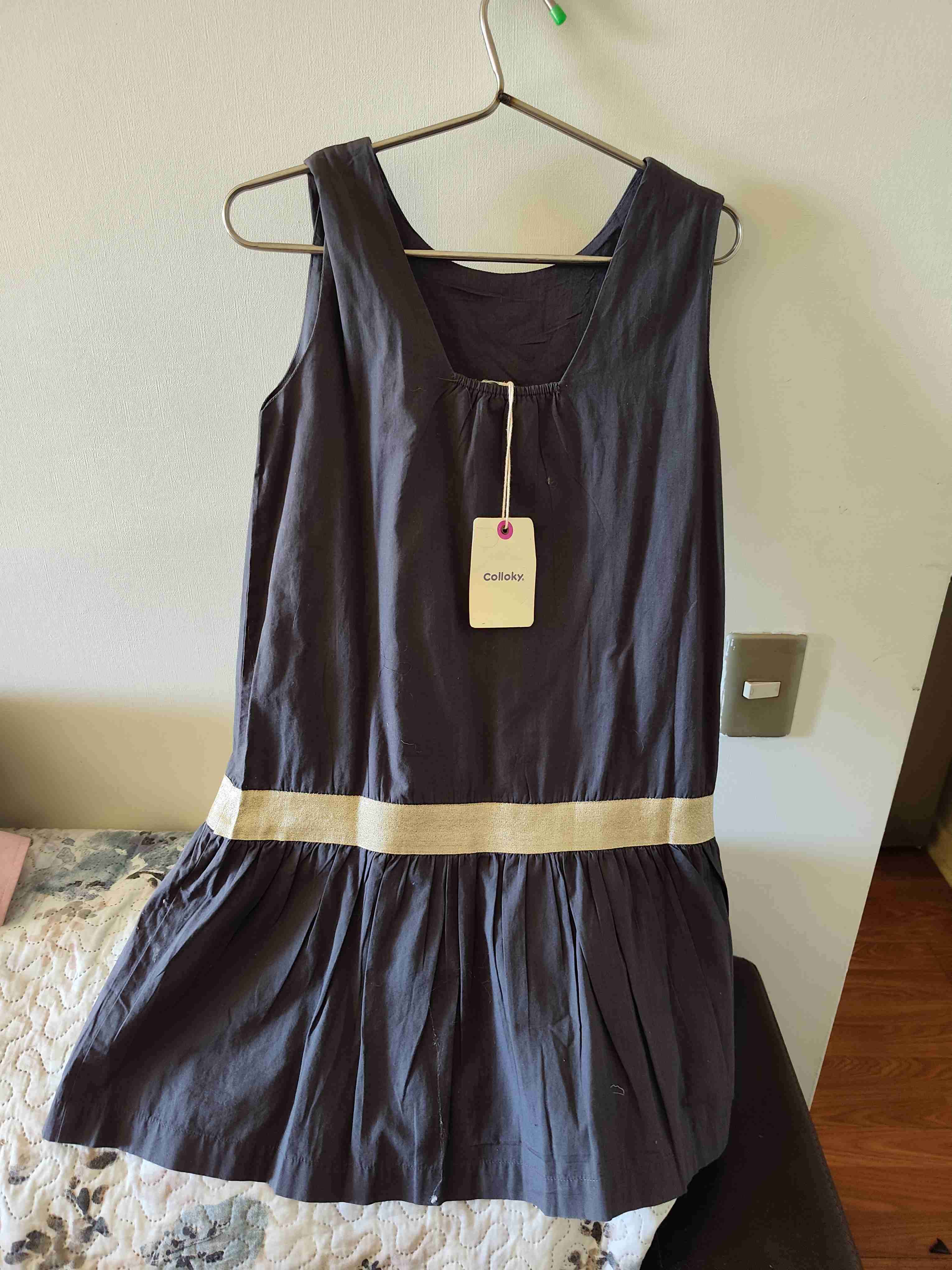 Jeans acampanados azul oscuro - miniatura 5