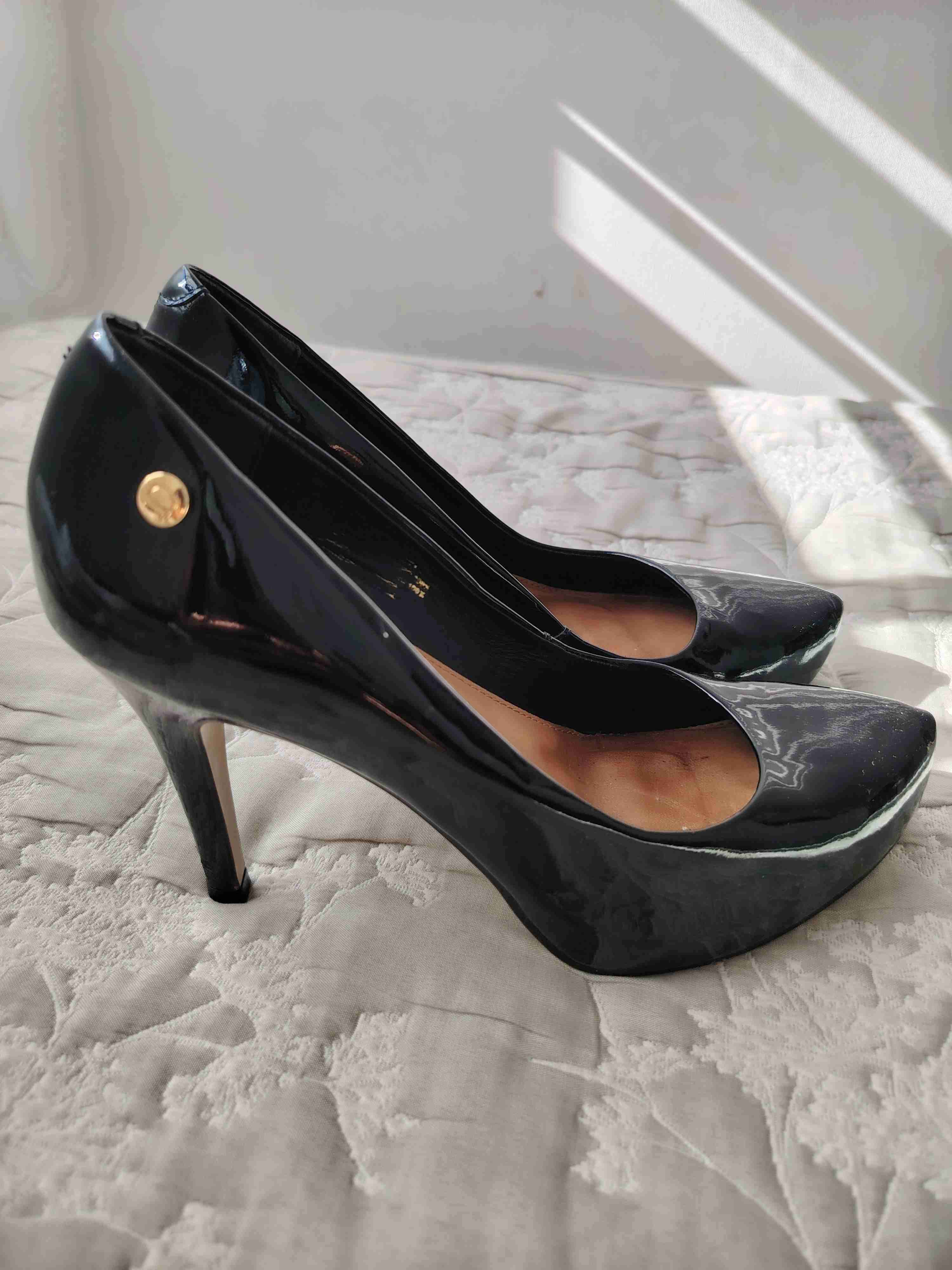 Tacones negros talla 37 Gacel - miniatura 4
