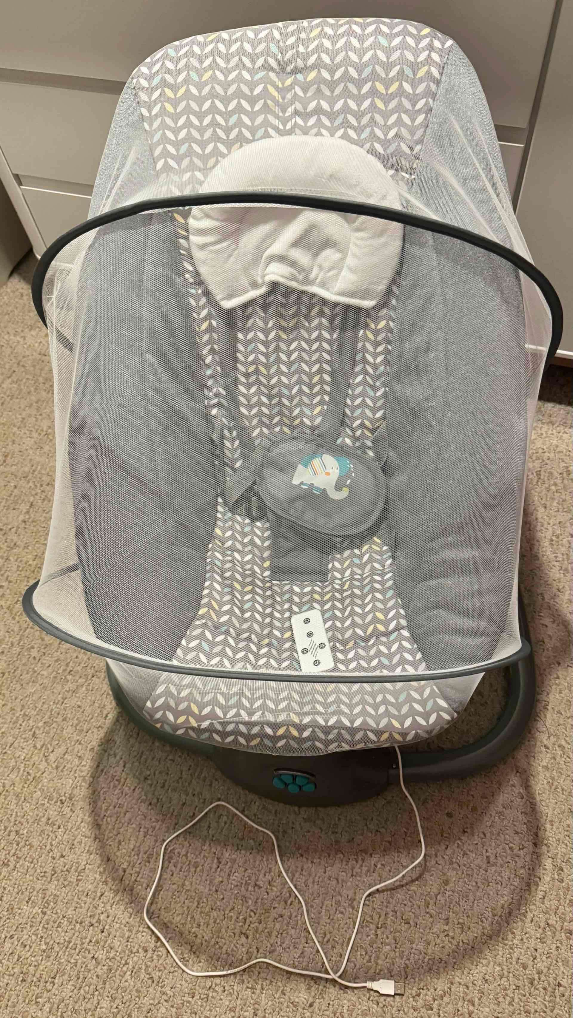 Silla mecedora eléctrica para bebé - 1