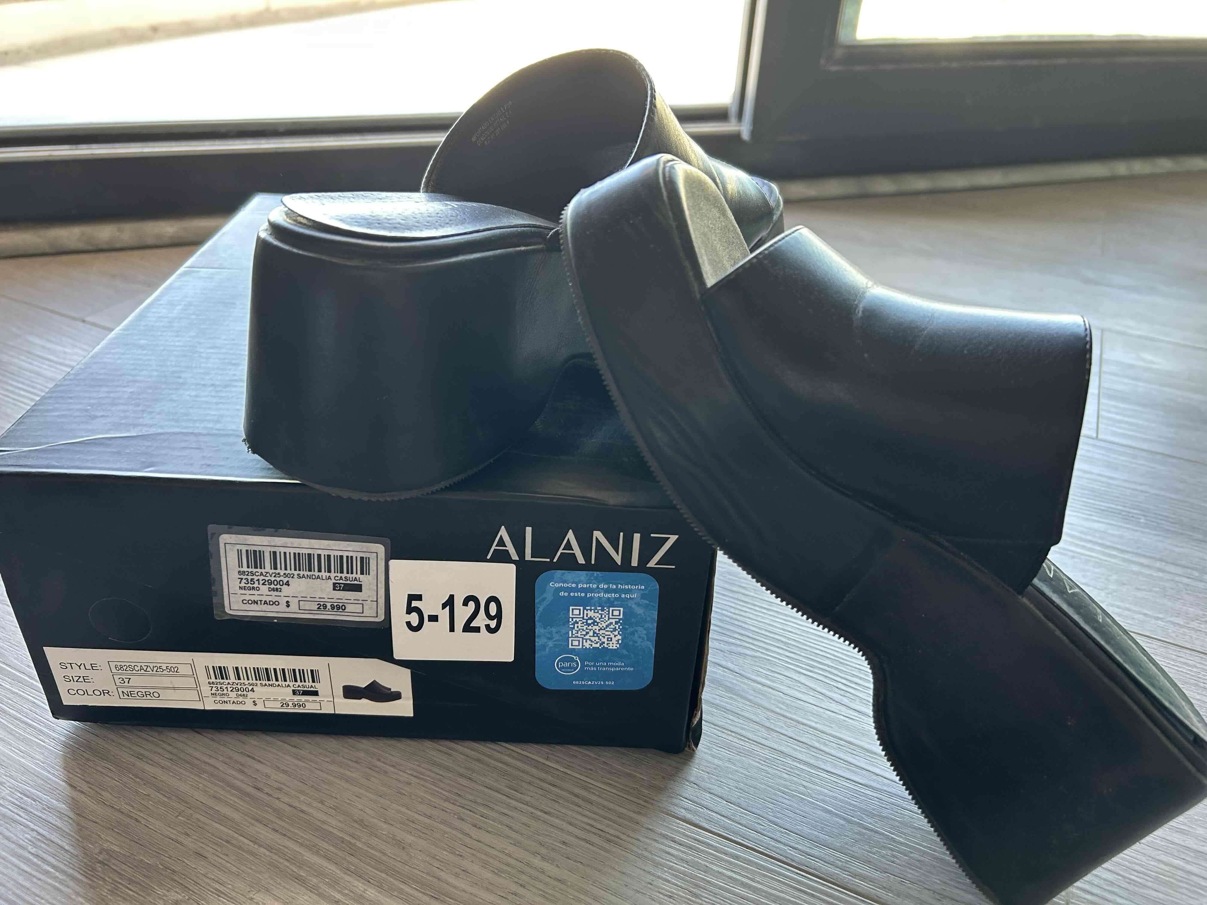 Sandalias negras Alaniz - miniatura 2