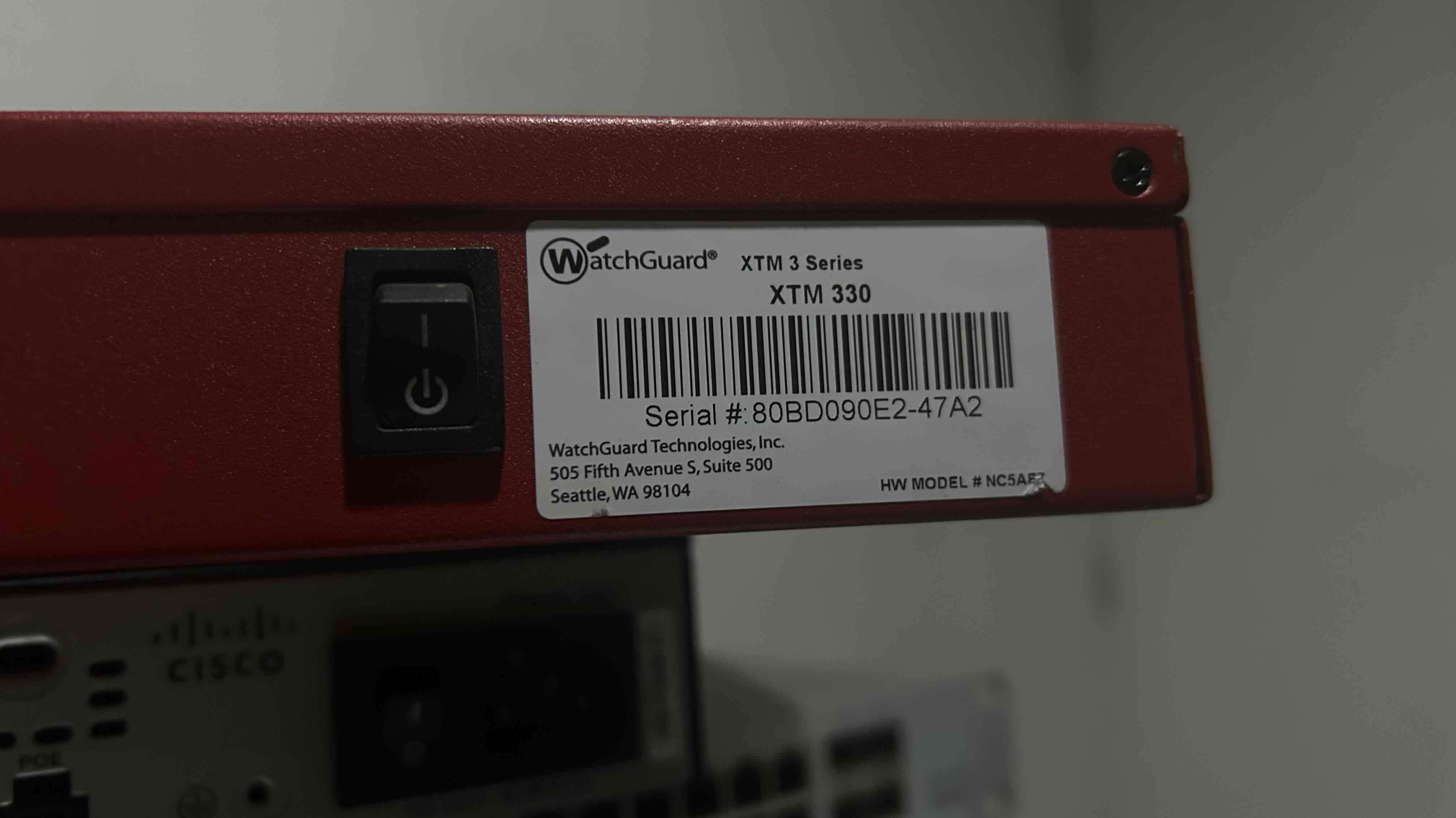 Firewall WatchGuard XTM 330 - miniatura 2