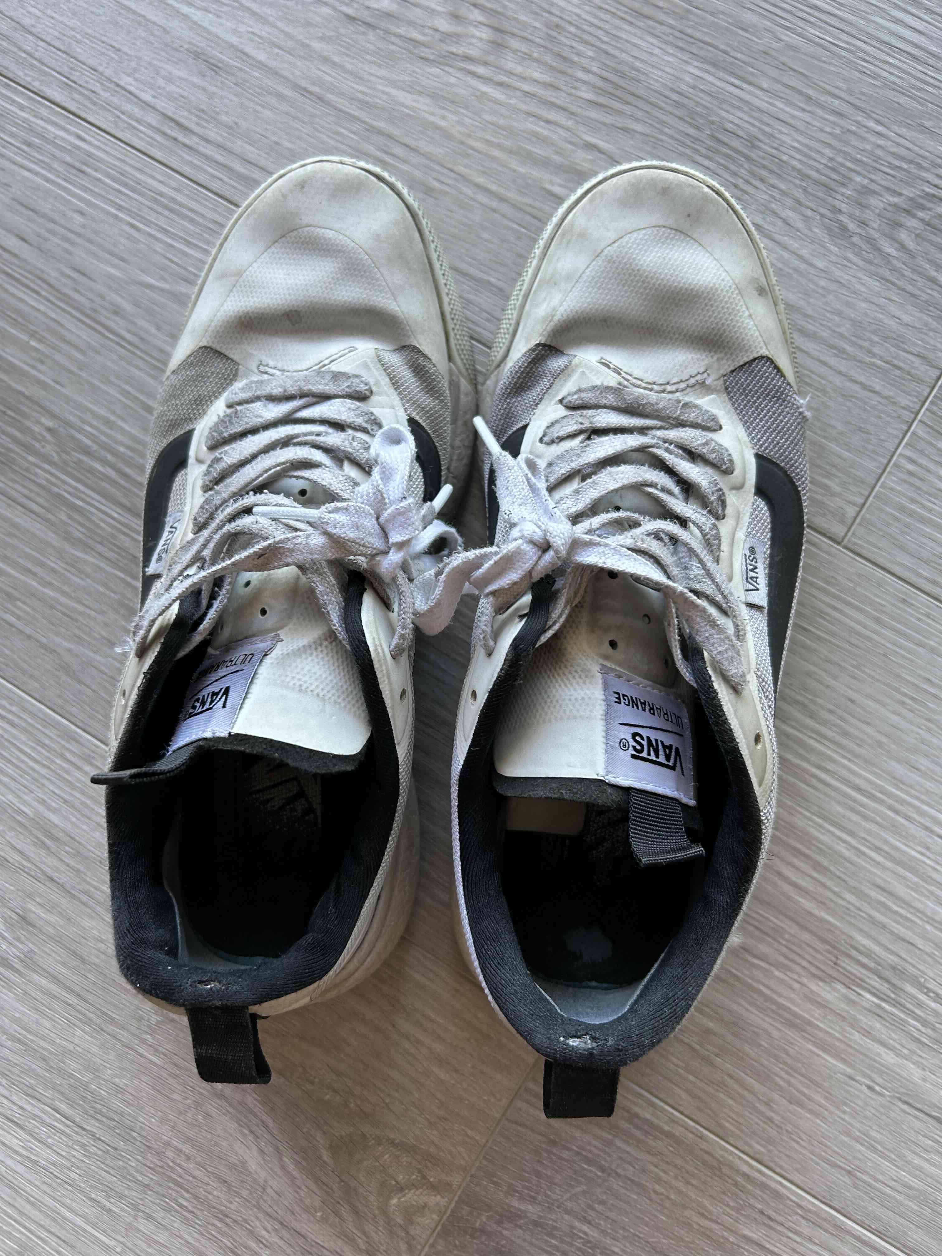 Zapatillas blancas con negro Vans - miniatura 4