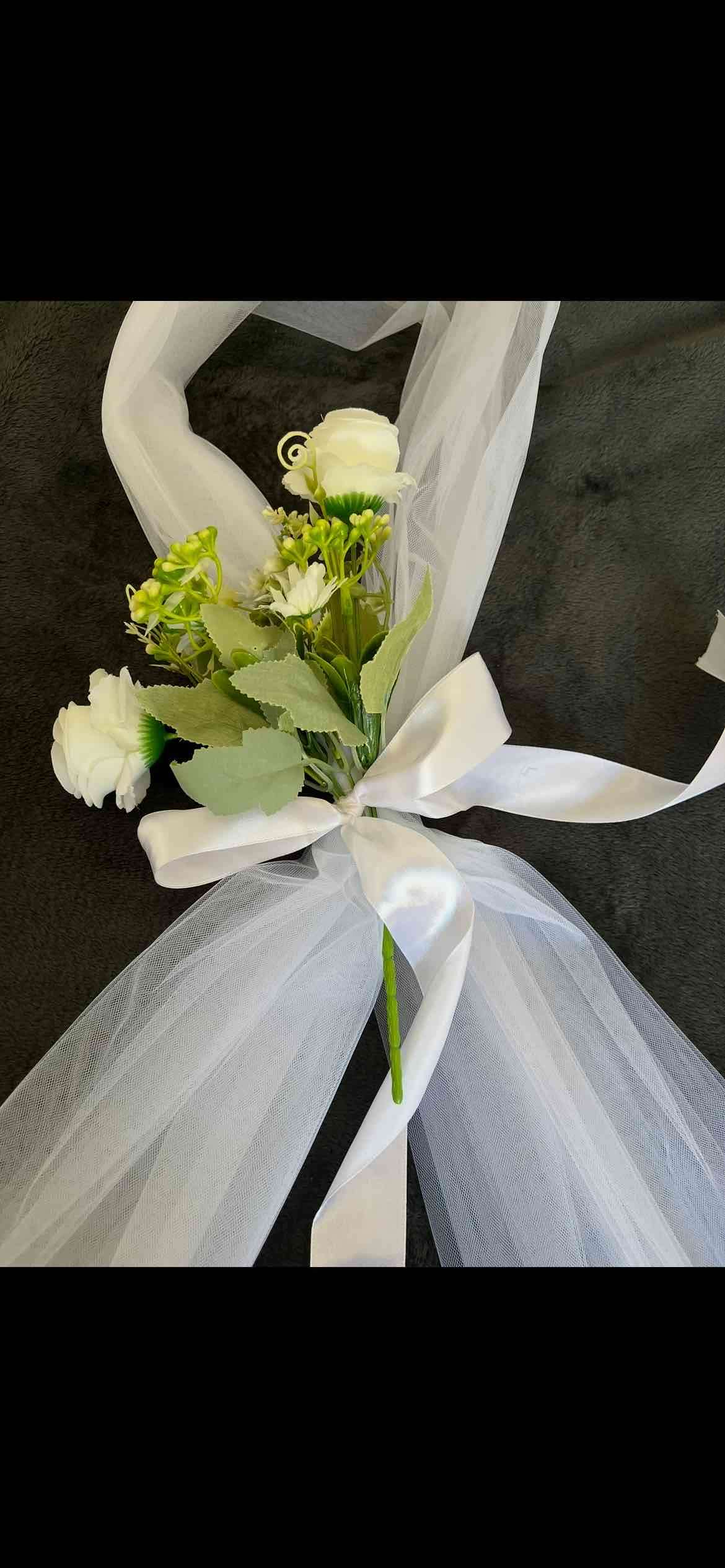 Decoraciones de boda blancas - miniatura 3