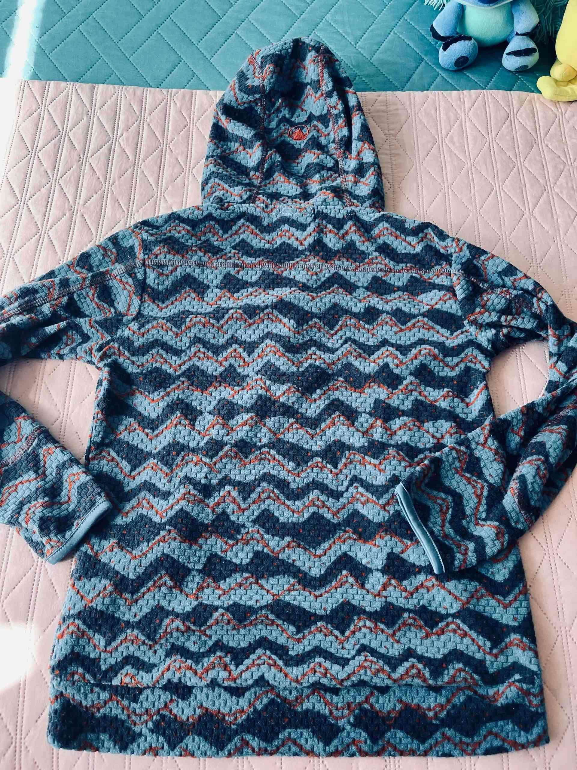 Polerón con capucha patrón zigzag Lippi niño talla - 2