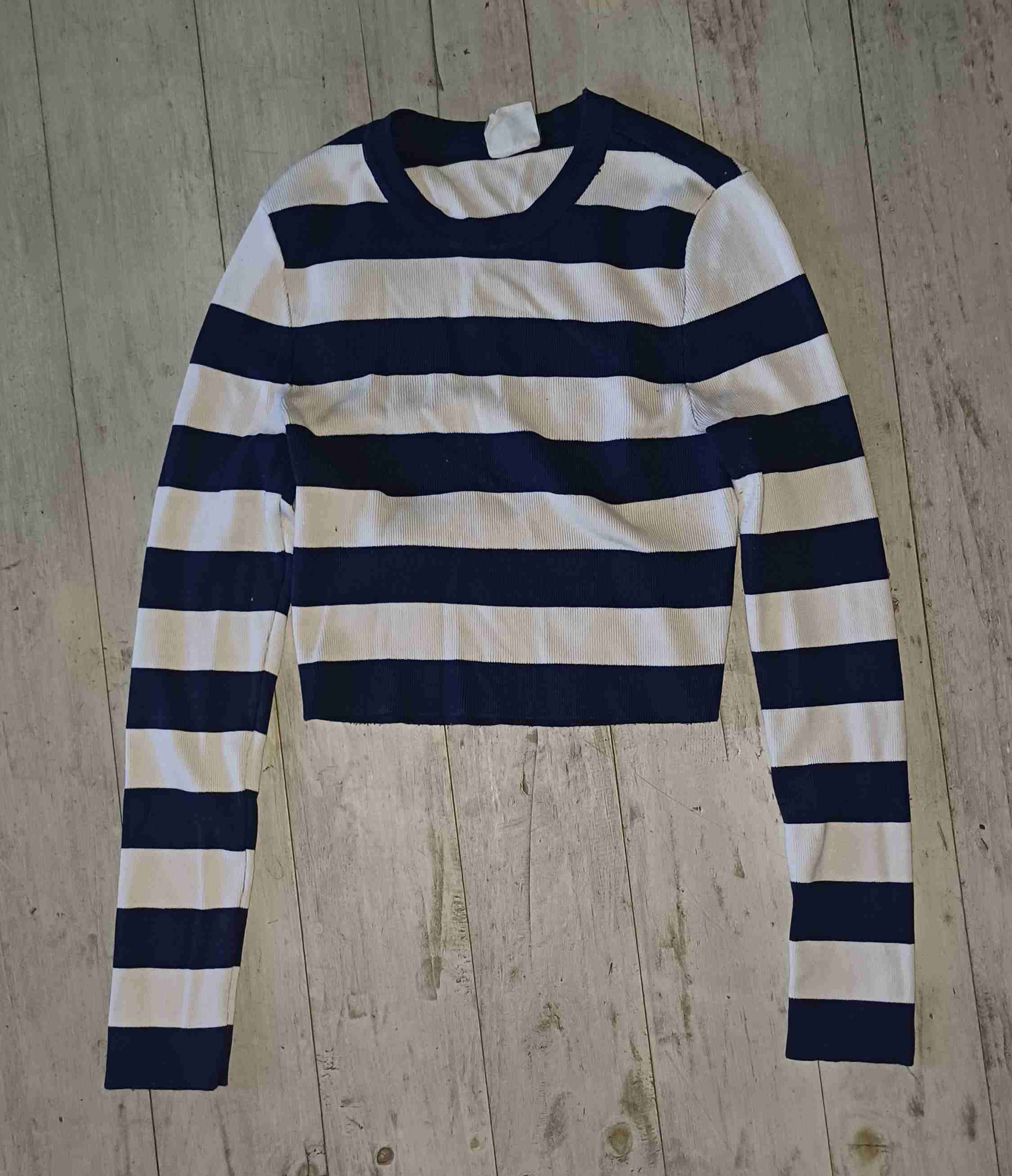 Polera de rayas blanco y azul - miniatura 2