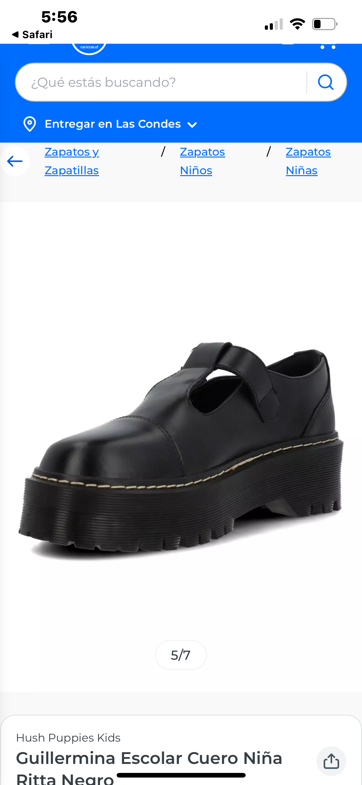 Zapatos colegio cuero - miniatura 2