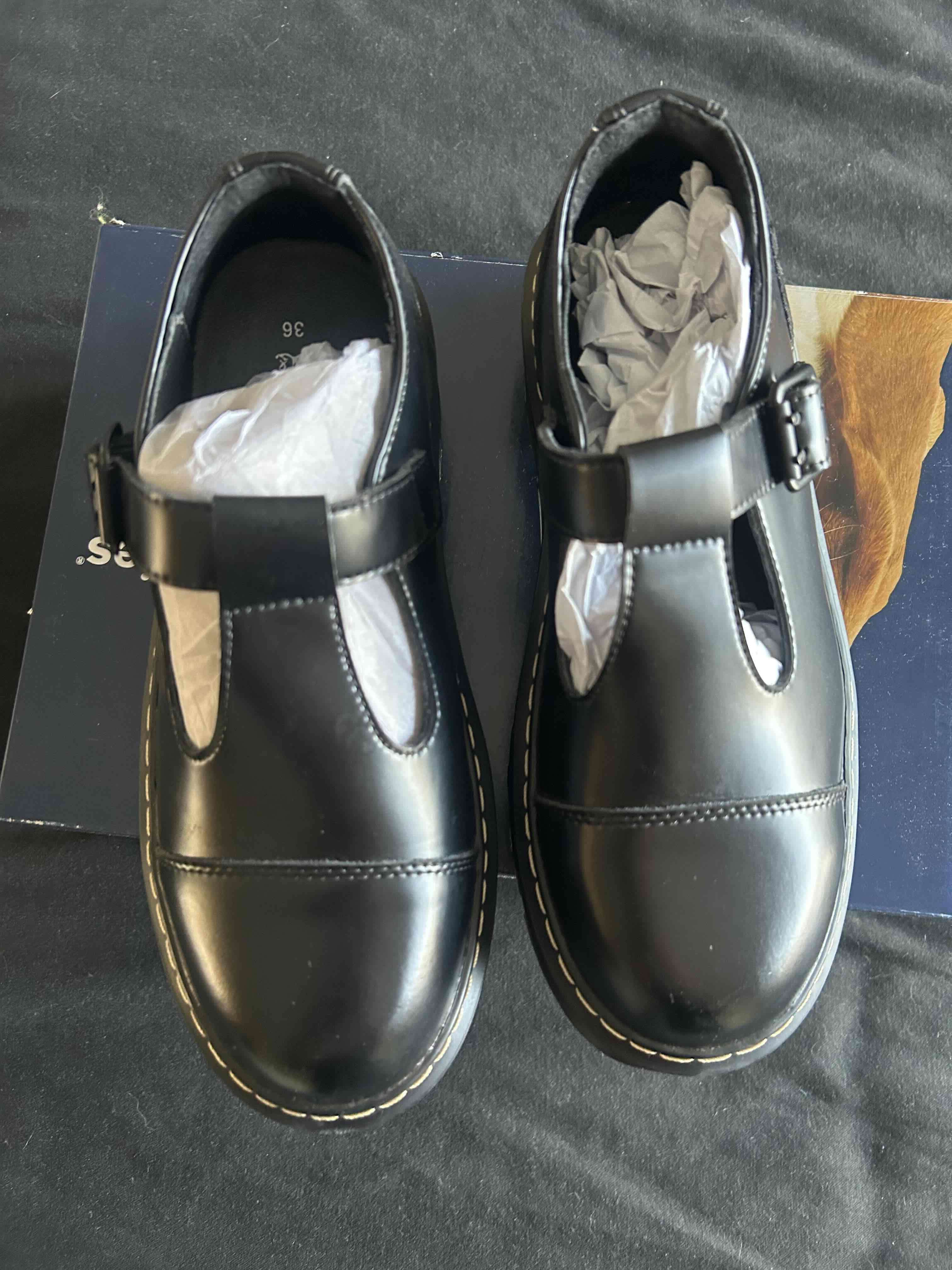 Zapatos colegio cuero - miniatura 5