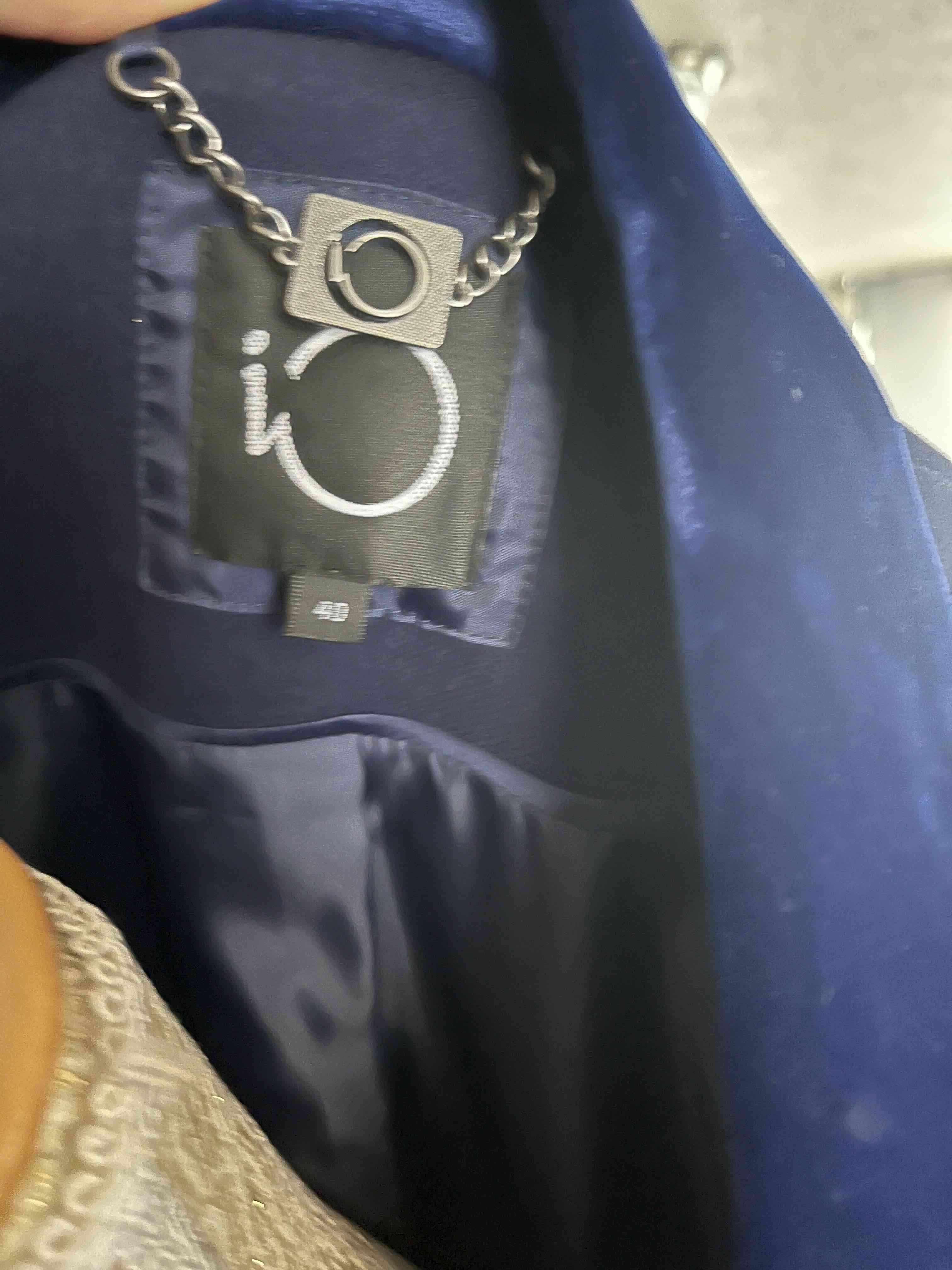 Blazer azul elegante IO talla 40 nuevo - miniatura 3