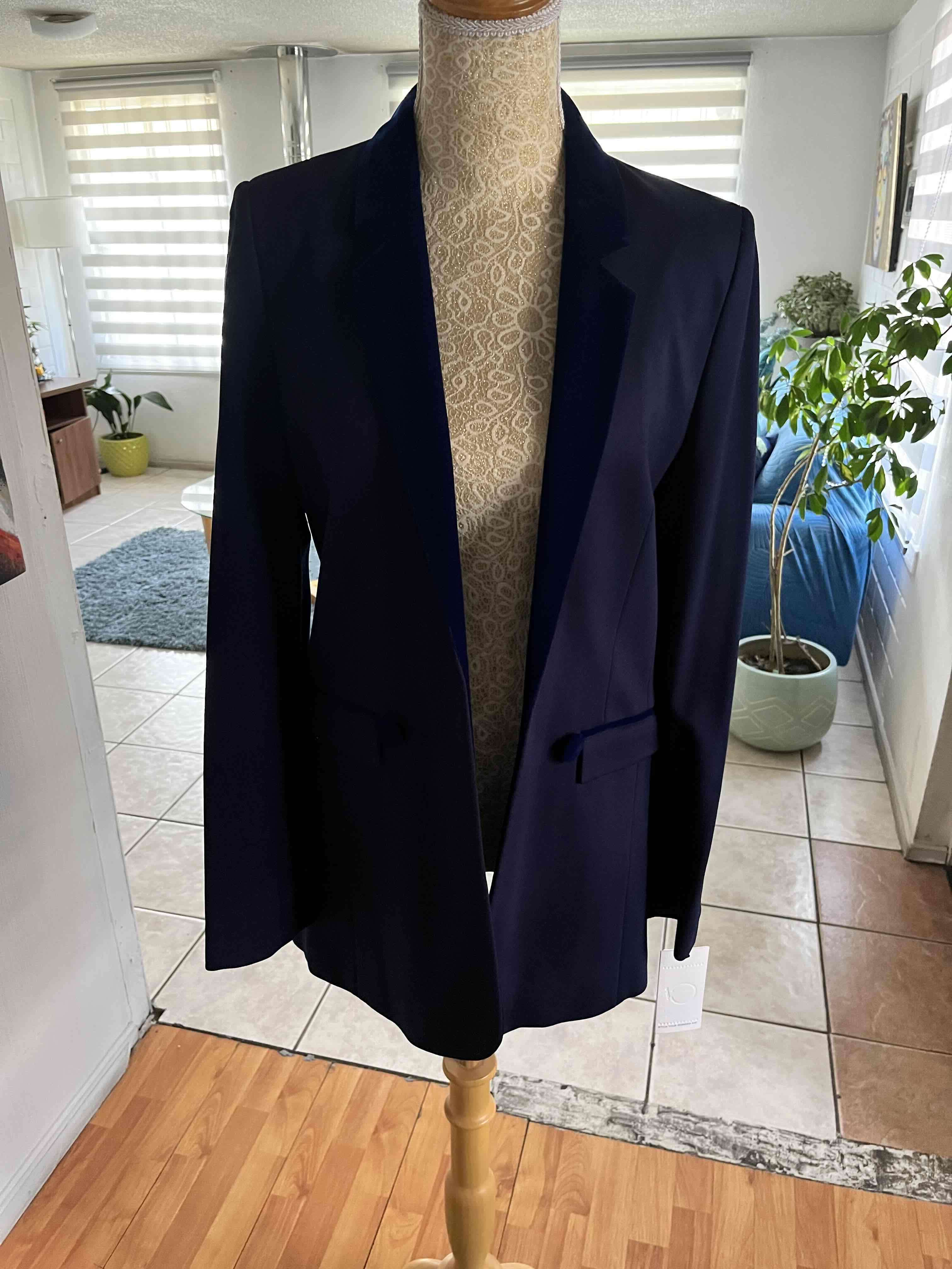 Blazer azul elegante IO talla 40 nuevo - miniatura 5