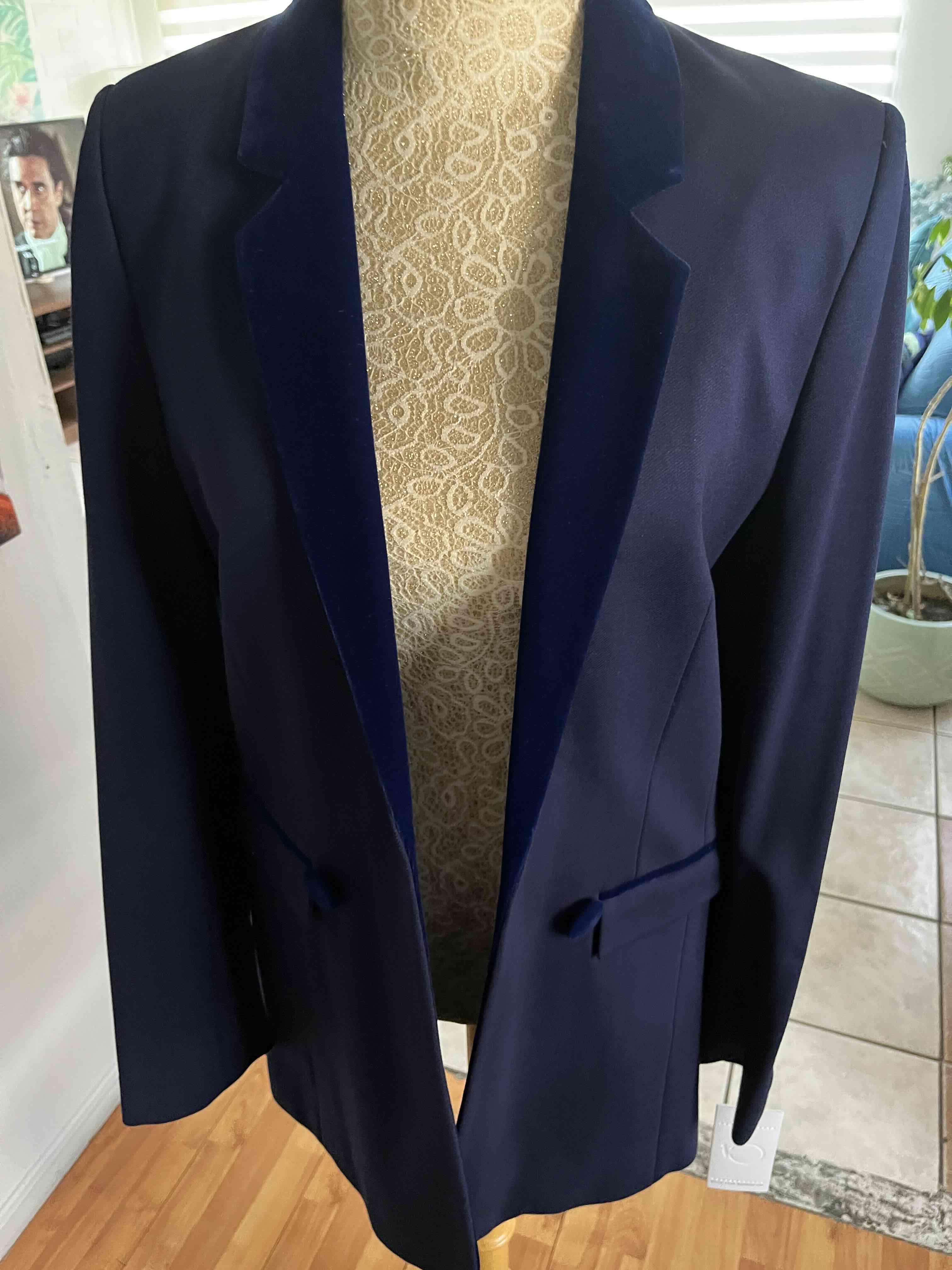 Blazer azul elegante IO talla 40 nuevo - miniatura 6