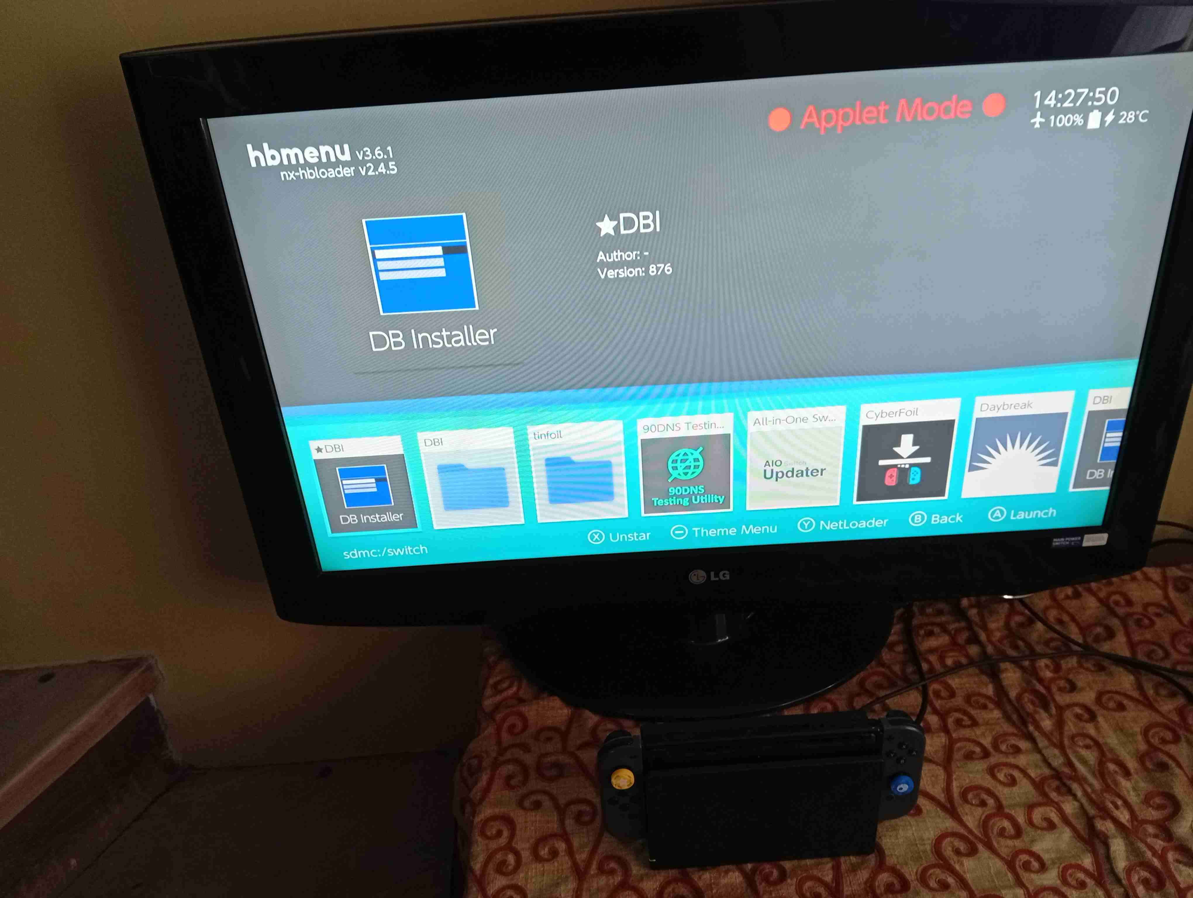 Nintendo switch v2 desbloqueada/magica - miniatura 2