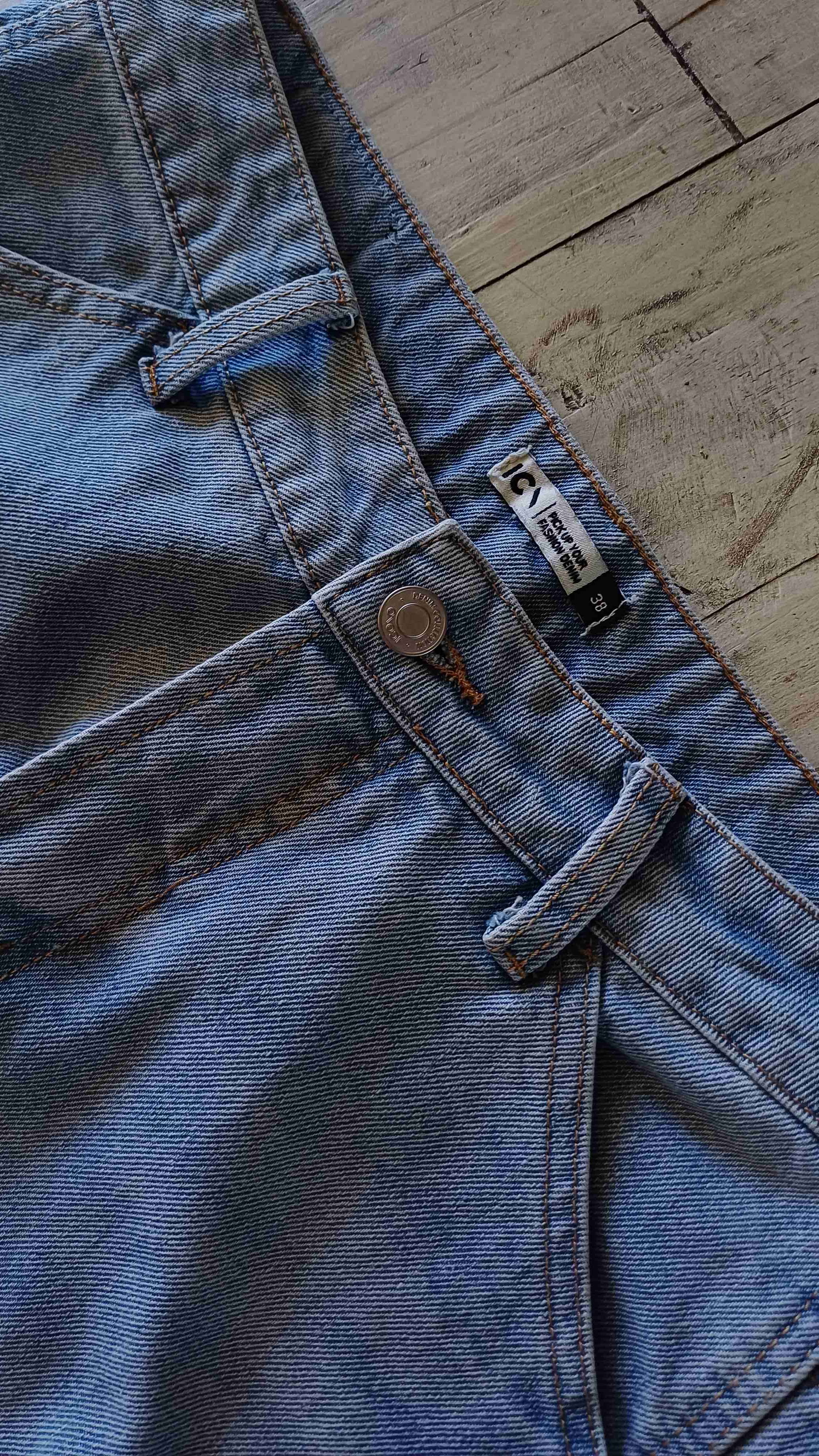 Pantalones cargo jeans azul - 2