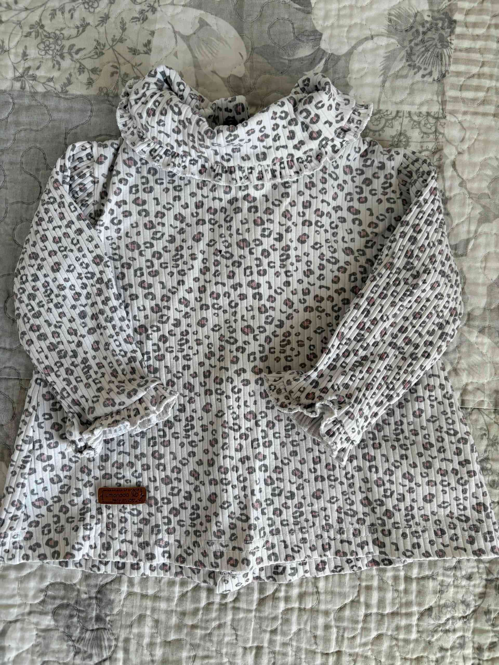 Polera bebé con cuello estampada - miniatura 2
