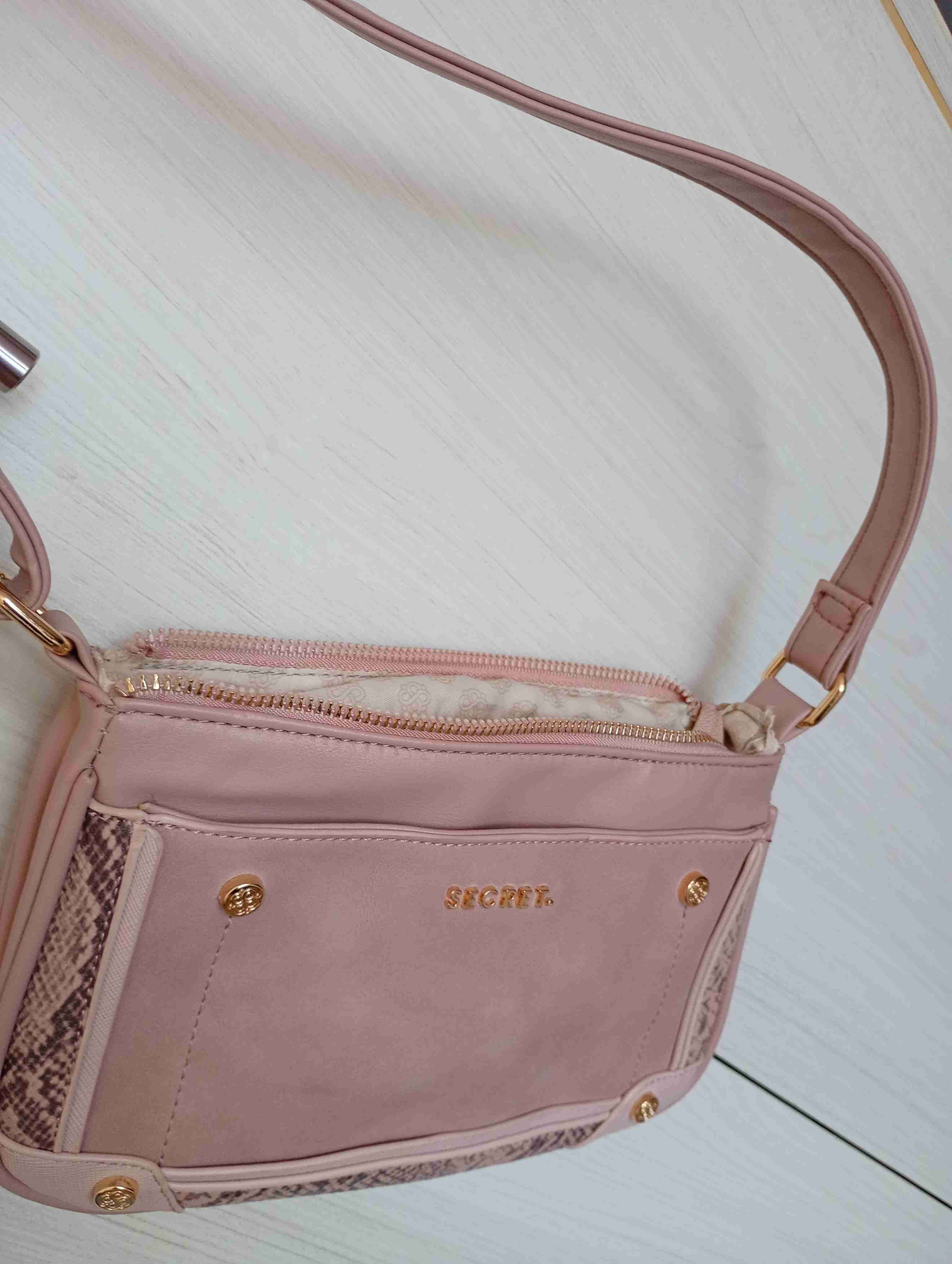 Cartera cruzada rosada - miniatura 2