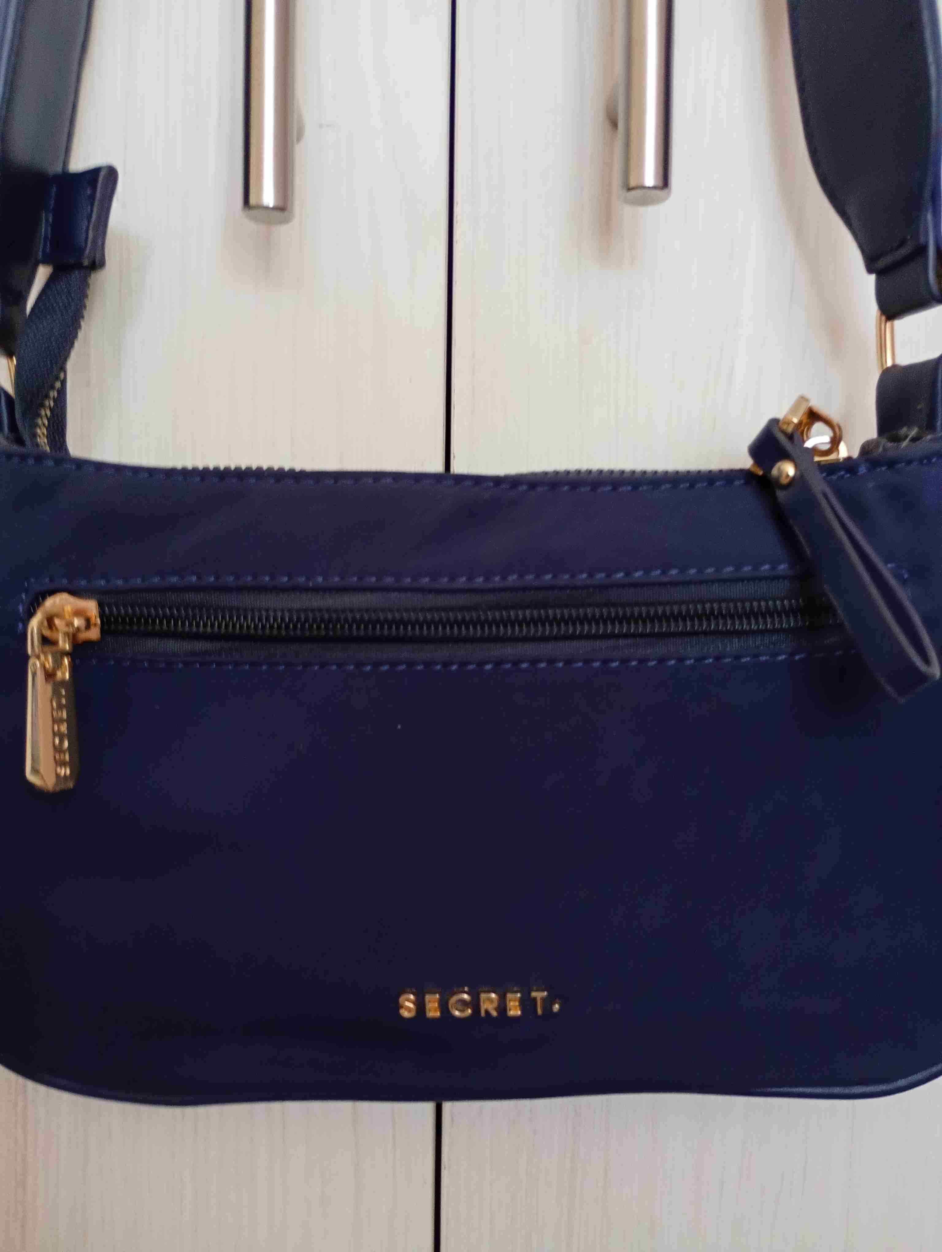 Cartera azul marino Secret - miniatura 2