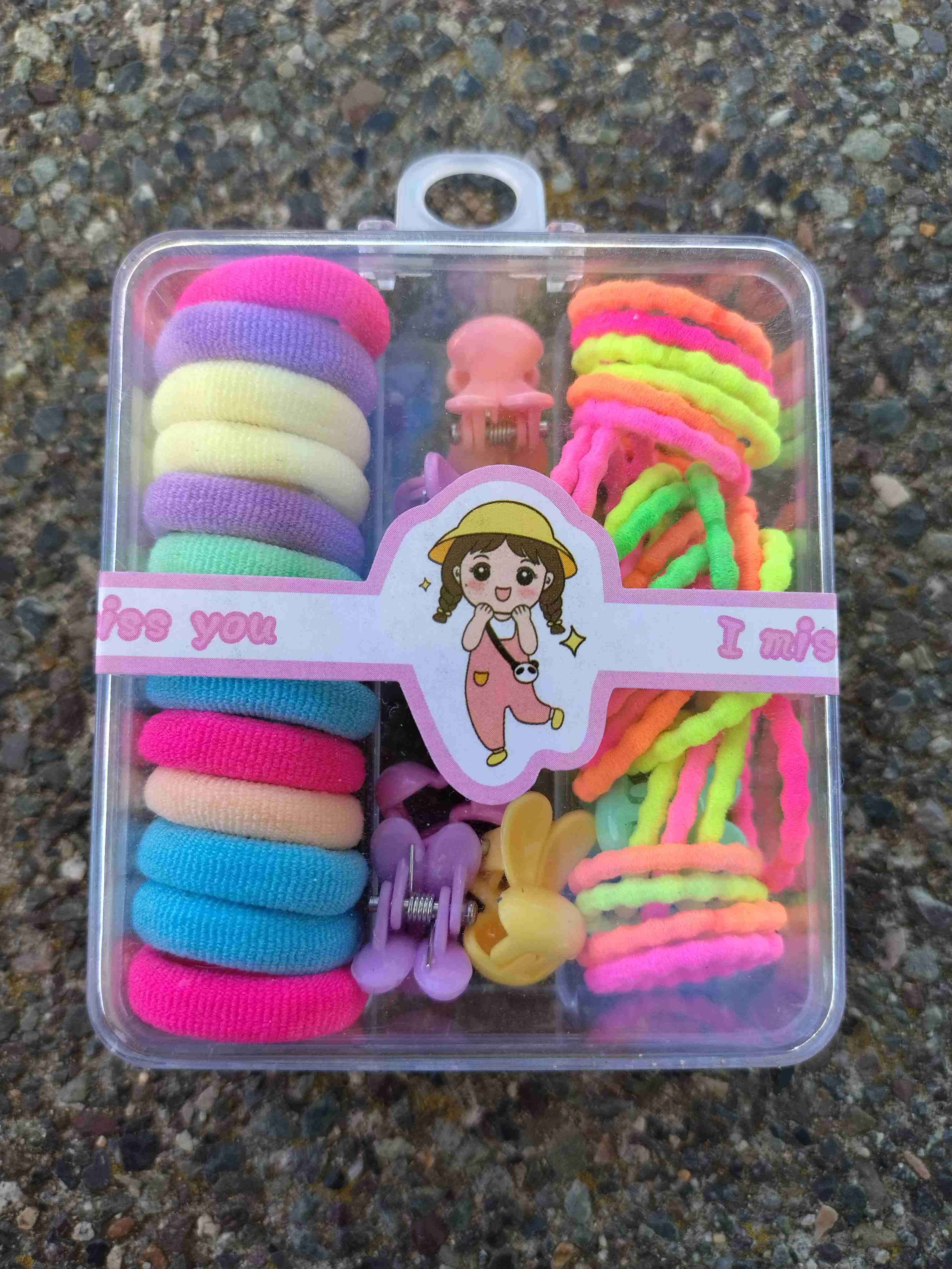 Set de elásticos para niñas - 4