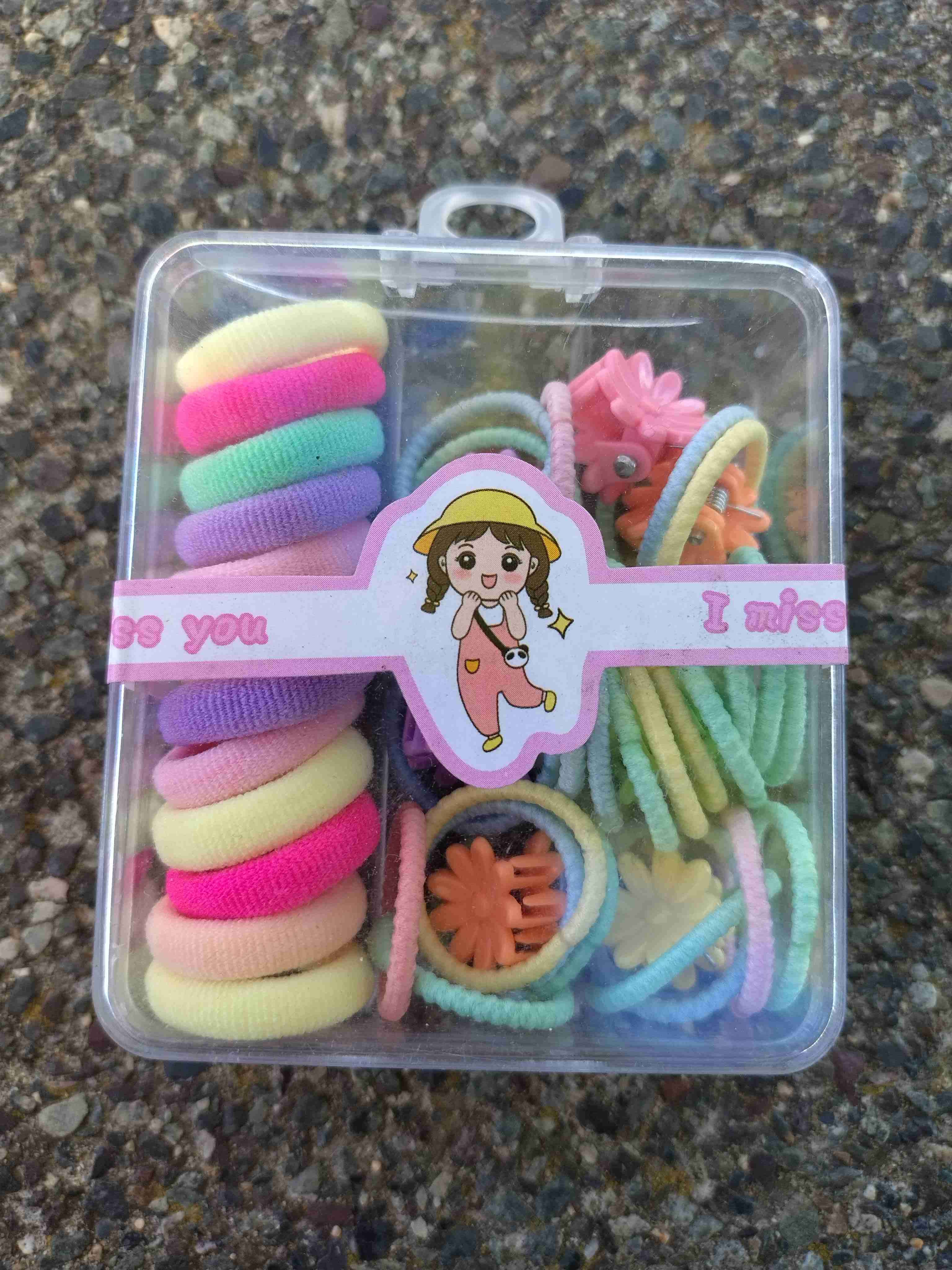 Set de elásticos para niñas - 6