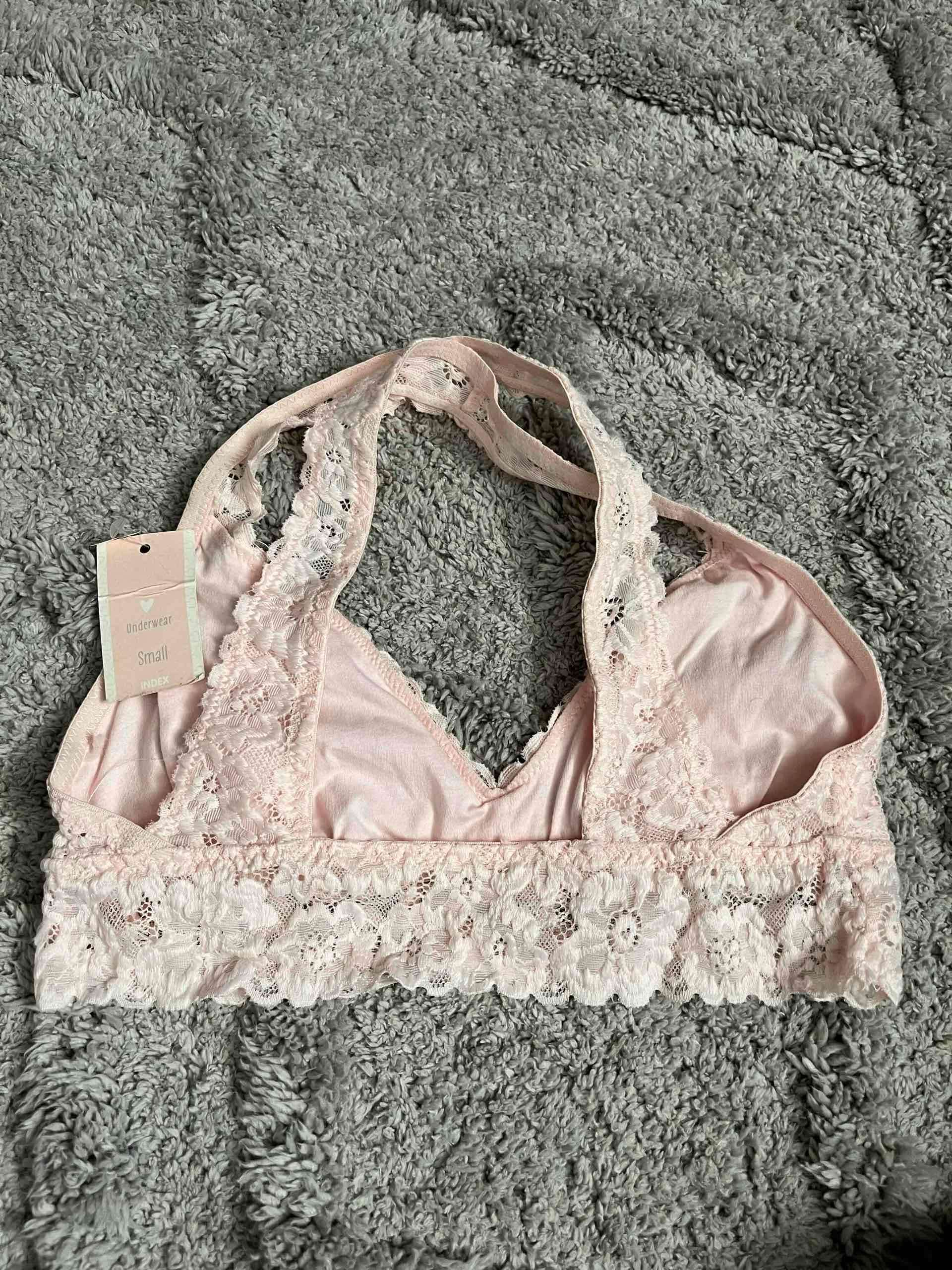 Bralette encaje rosa nuevo - 2