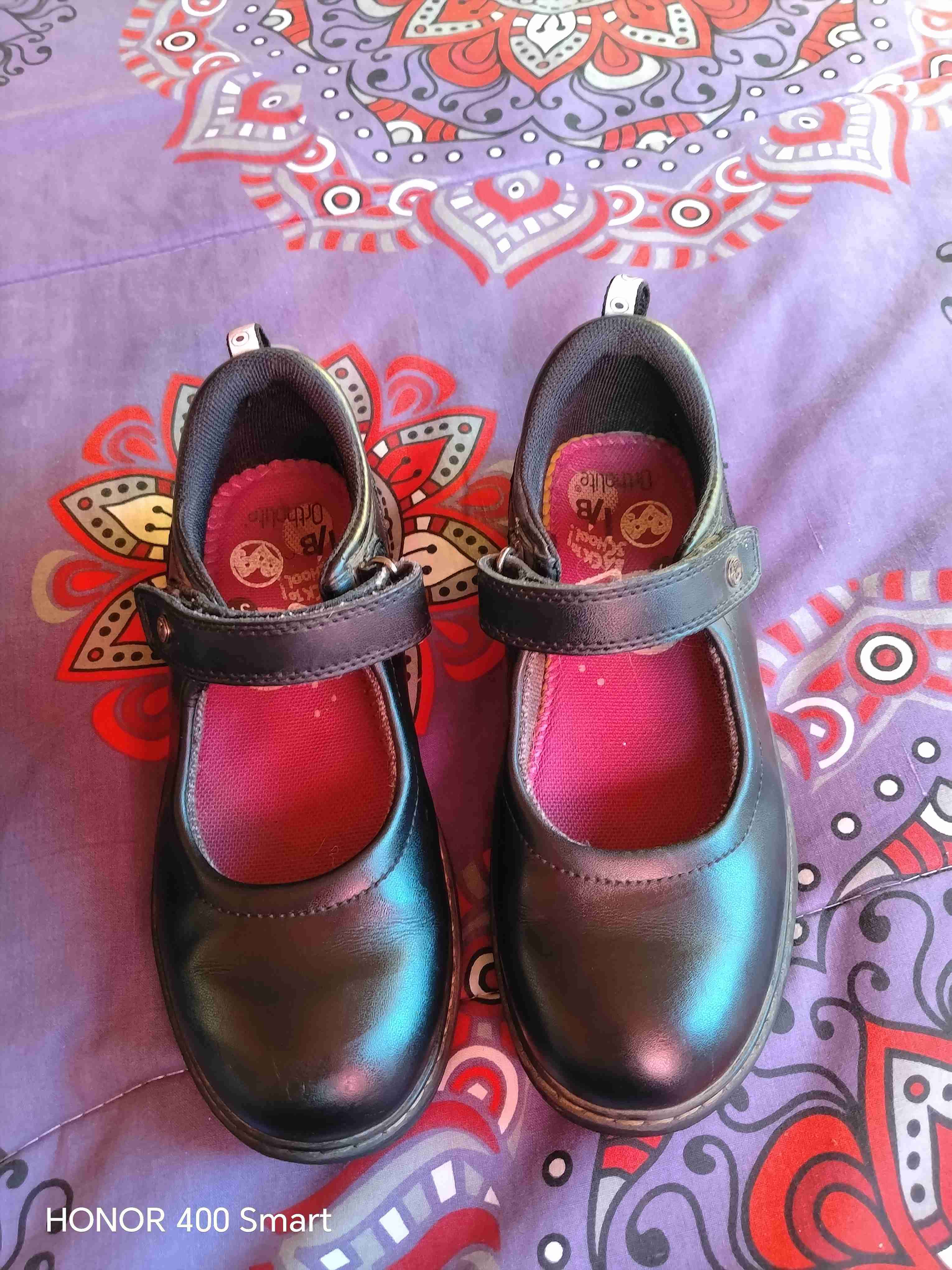 Zapatos escolares negros para niña número 31 - miniatura 1