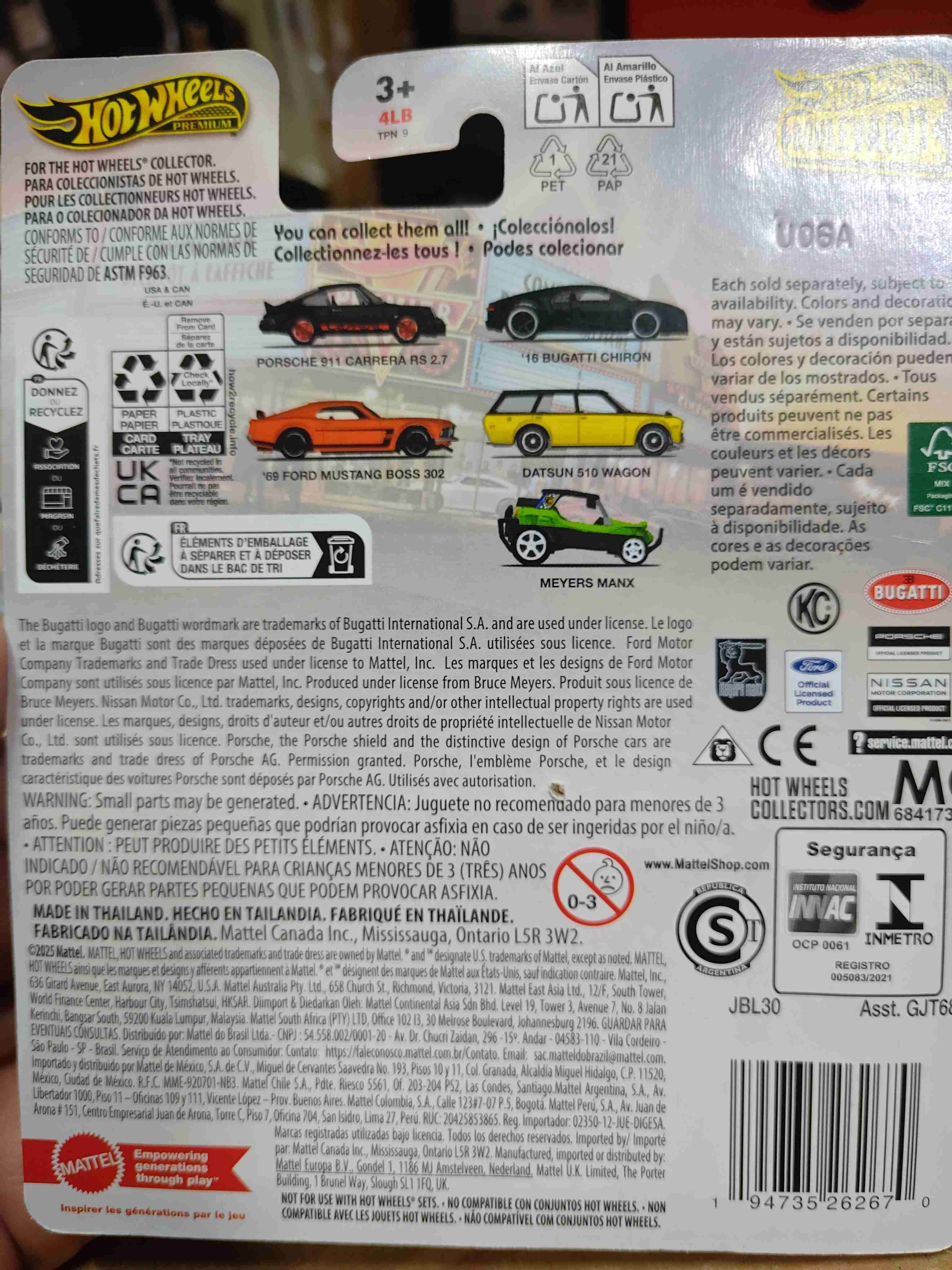 Hot Wheels Bugatti Chiron - miniatura 2