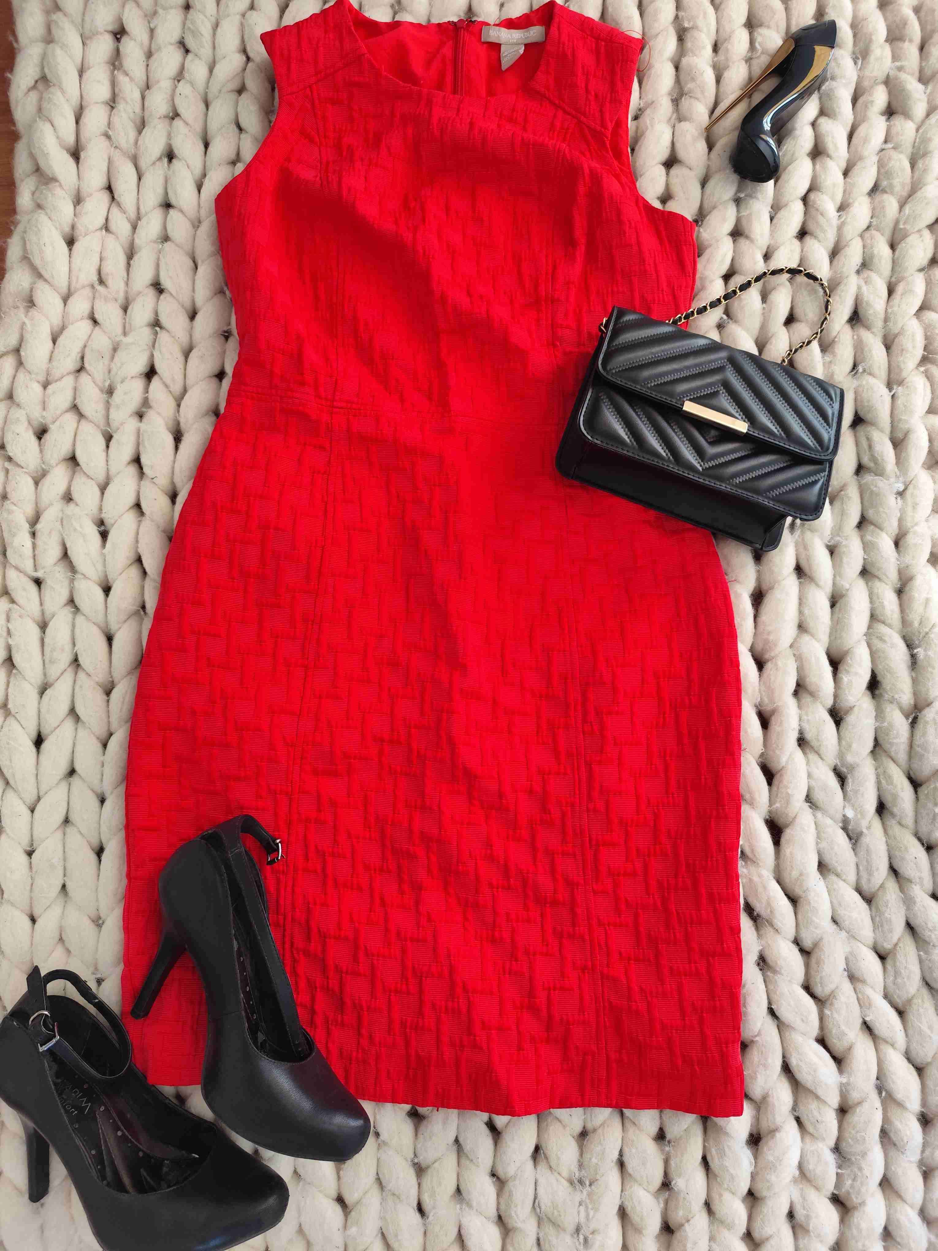 Vestido coral elegante - miniatura 2