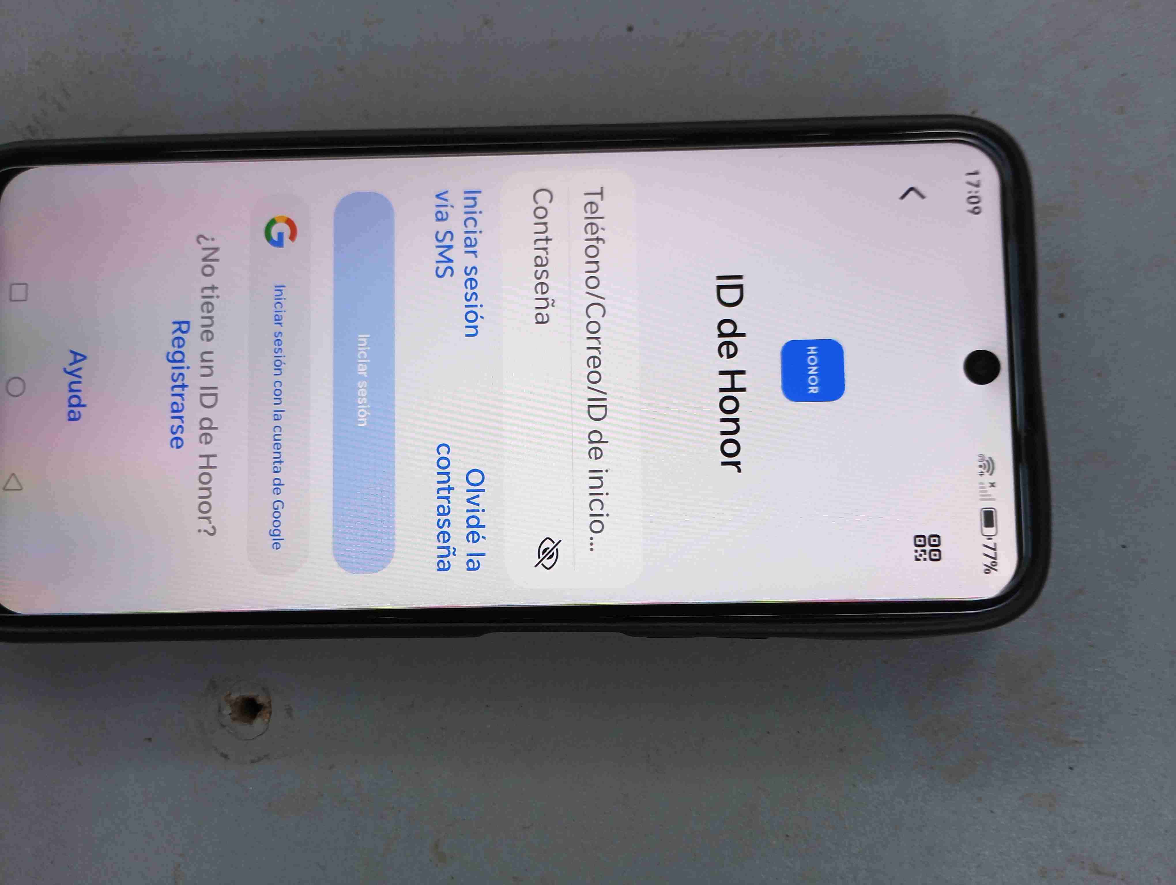 Teléfono Honor con pantalla nueva valor50.000 - 1