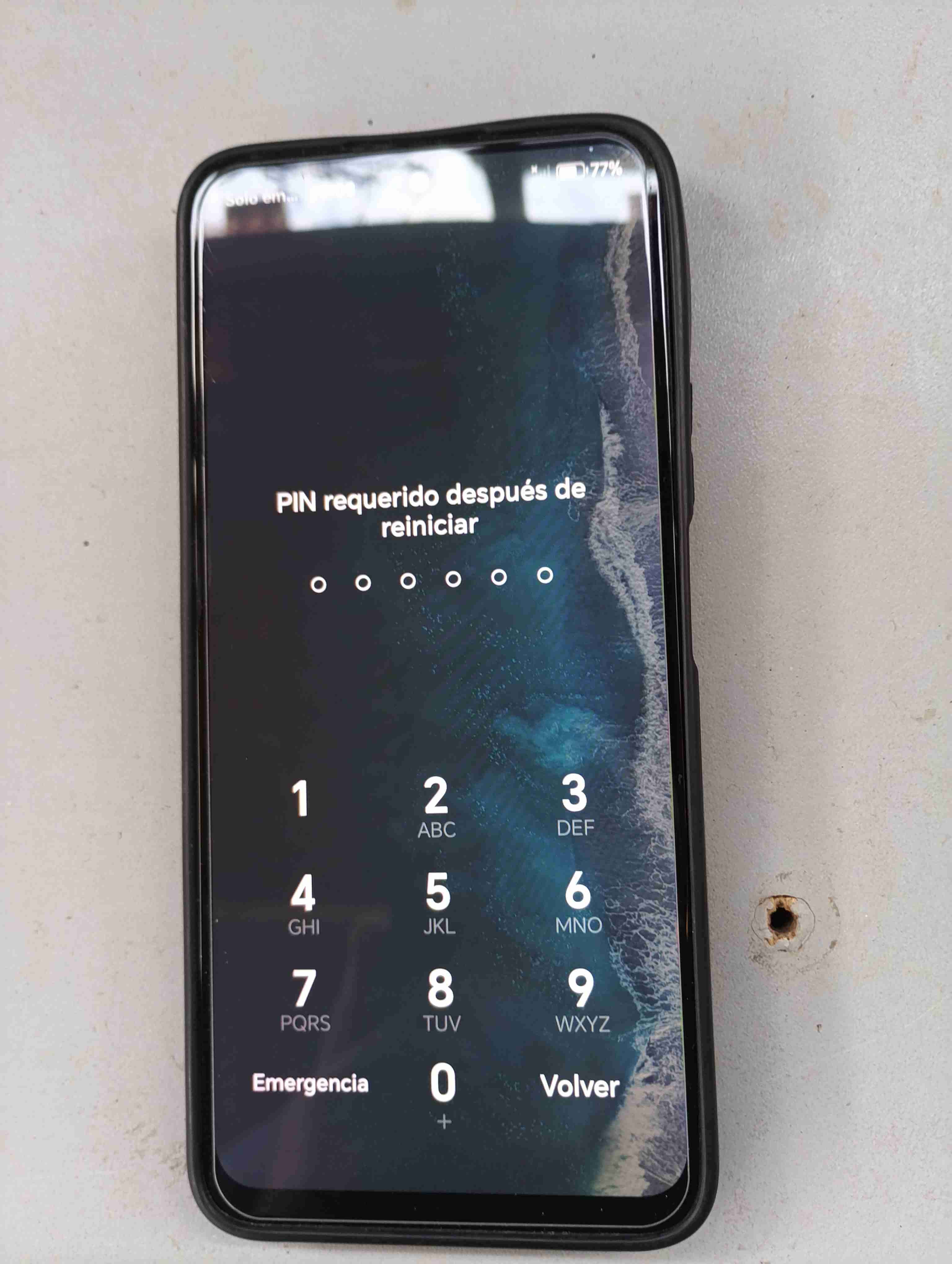 Teléfono Honor con pantalla nueva valor50.000 - 5