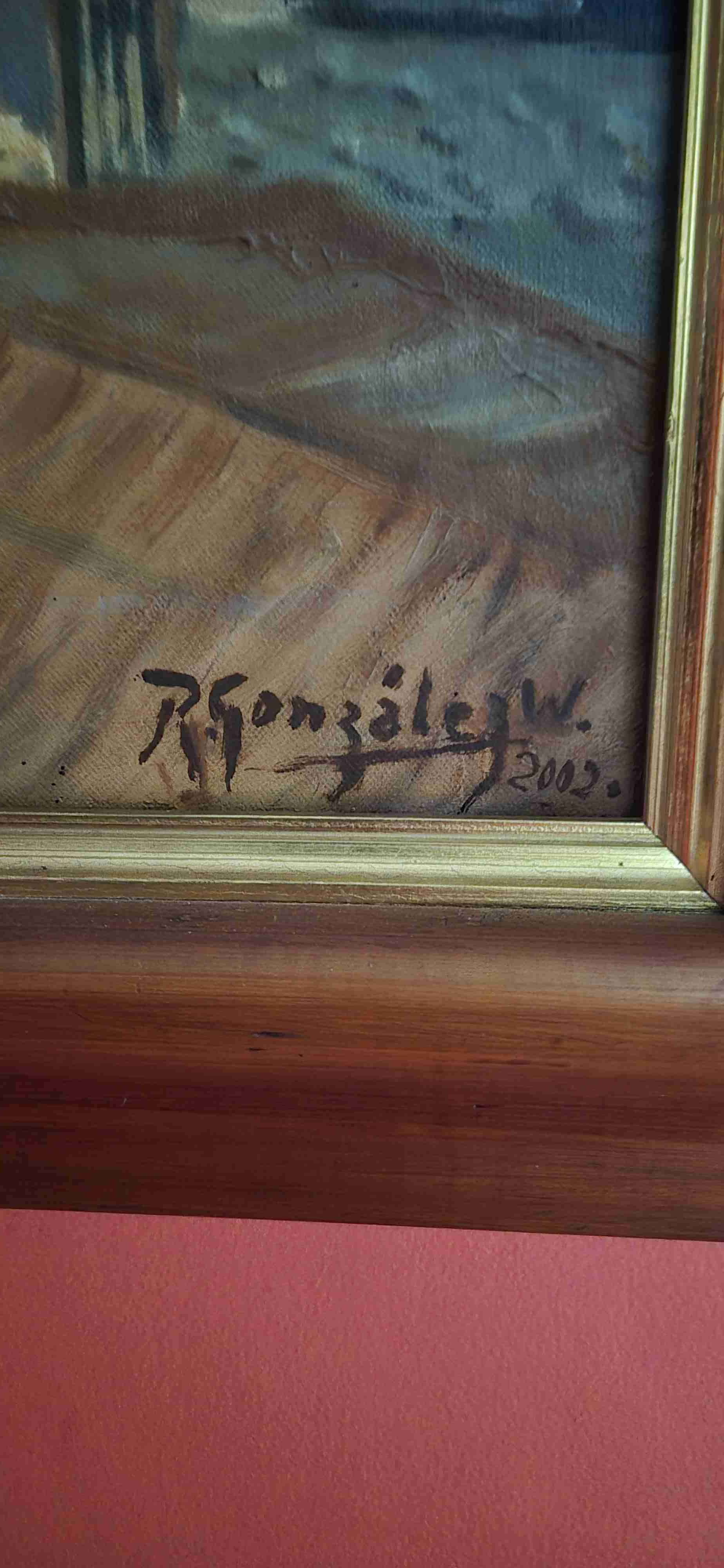 Cuadro grande paisaje costero - miniatura 2