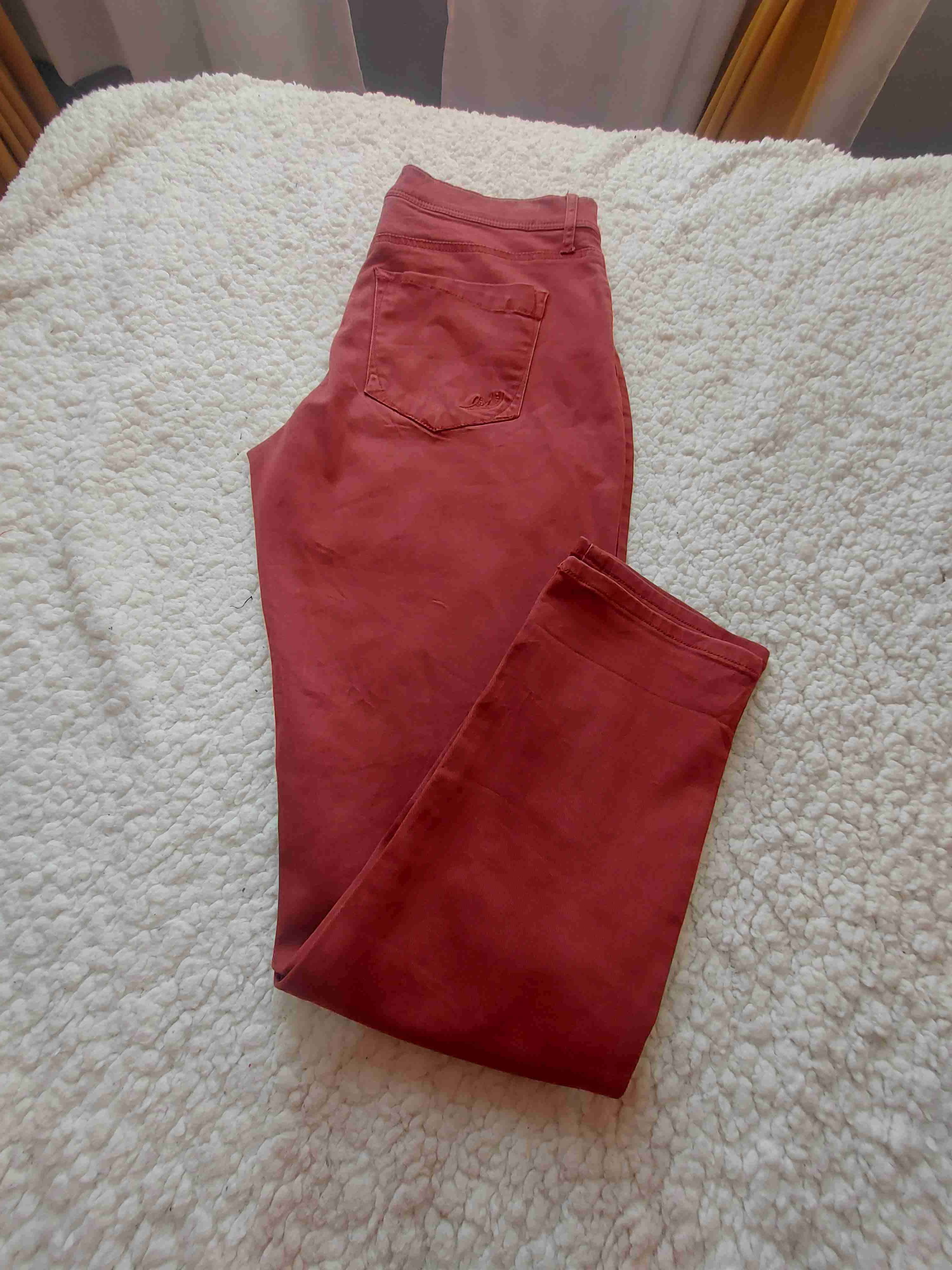 Express. Jeans terracota para mujer. - miniatura 2