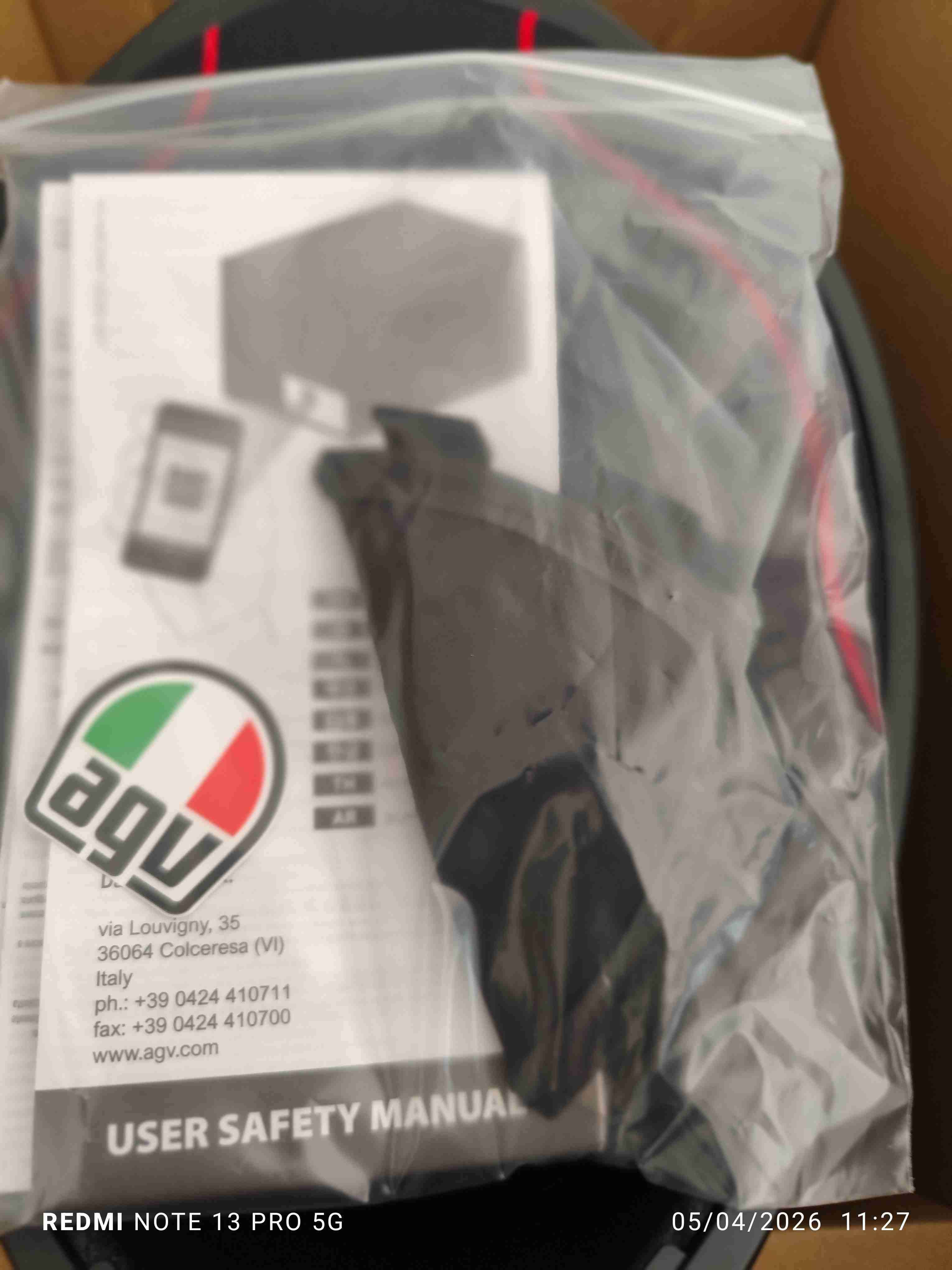 Casco negro AGV K1 nuevo. Incluye Pinlock - miniatura 4