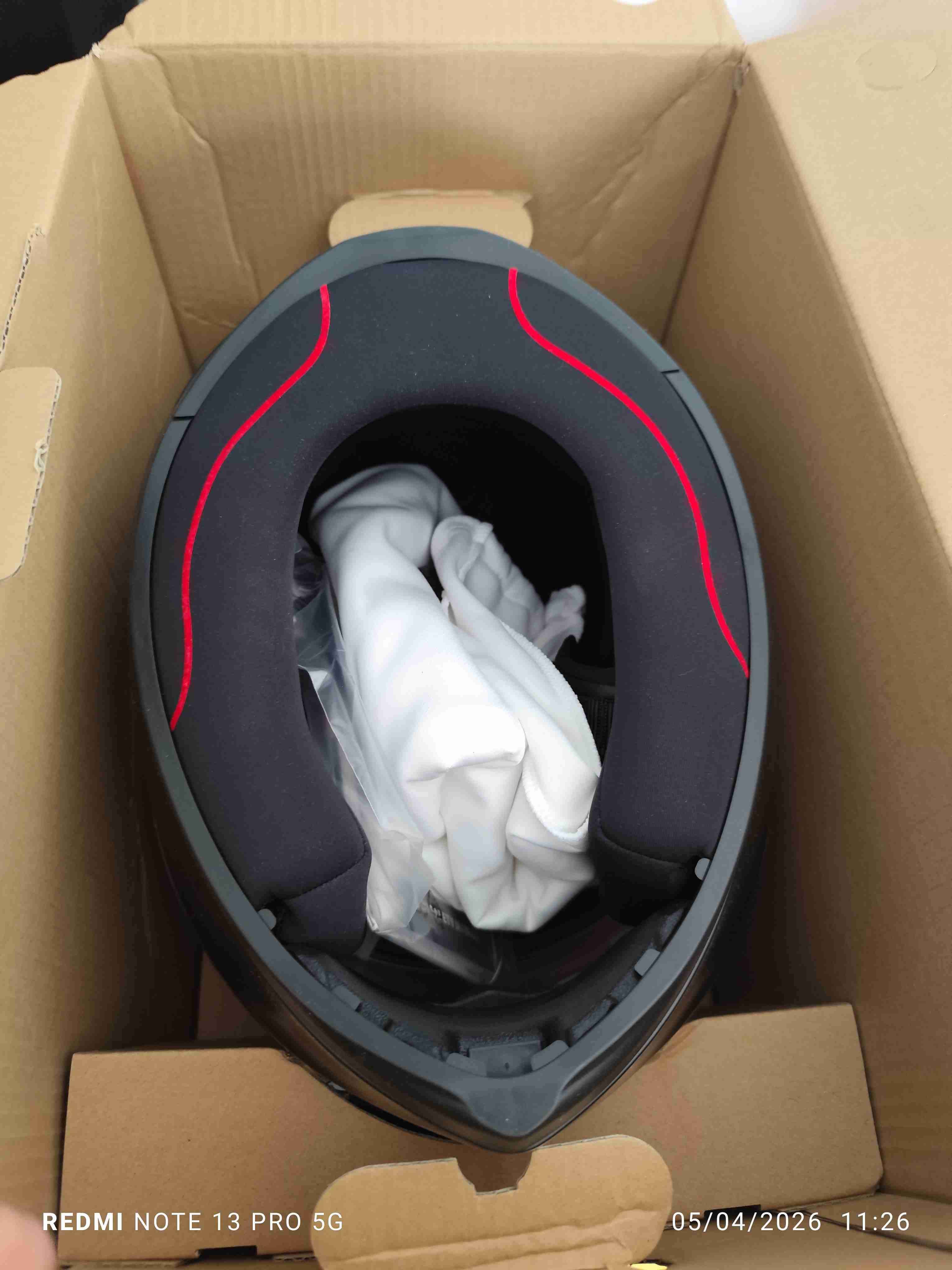 Casco negro AGV K1 nuevo. Incluye Pinlock - miniatura 5