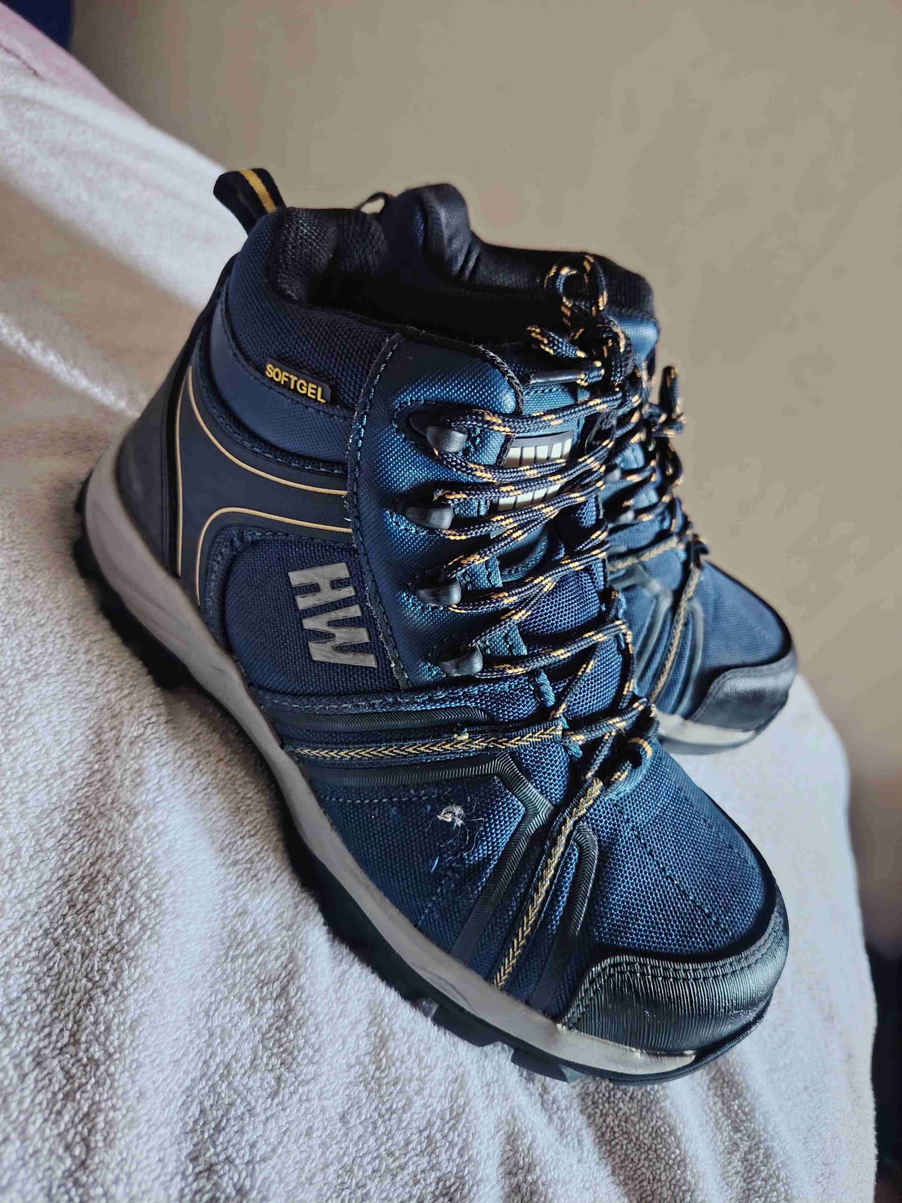 Botas  de seguridad azul HW - miniatura 2