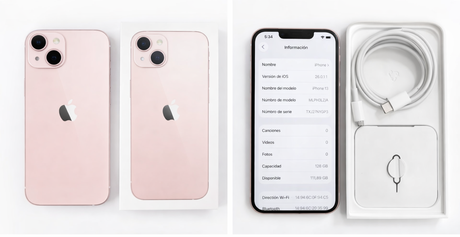 iPhone 13 rosa 128GB - miniatura 1