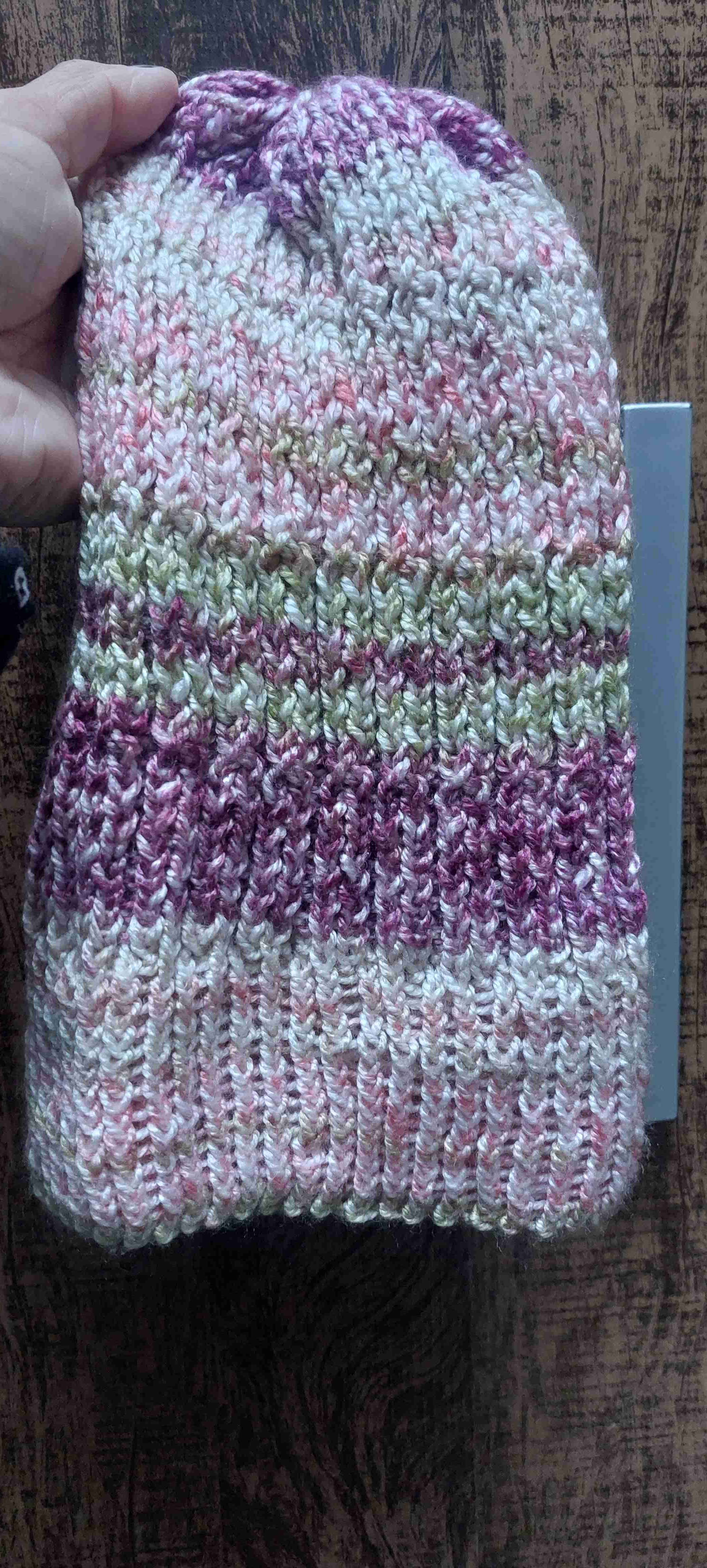 Gorro tejido multicolor - 1