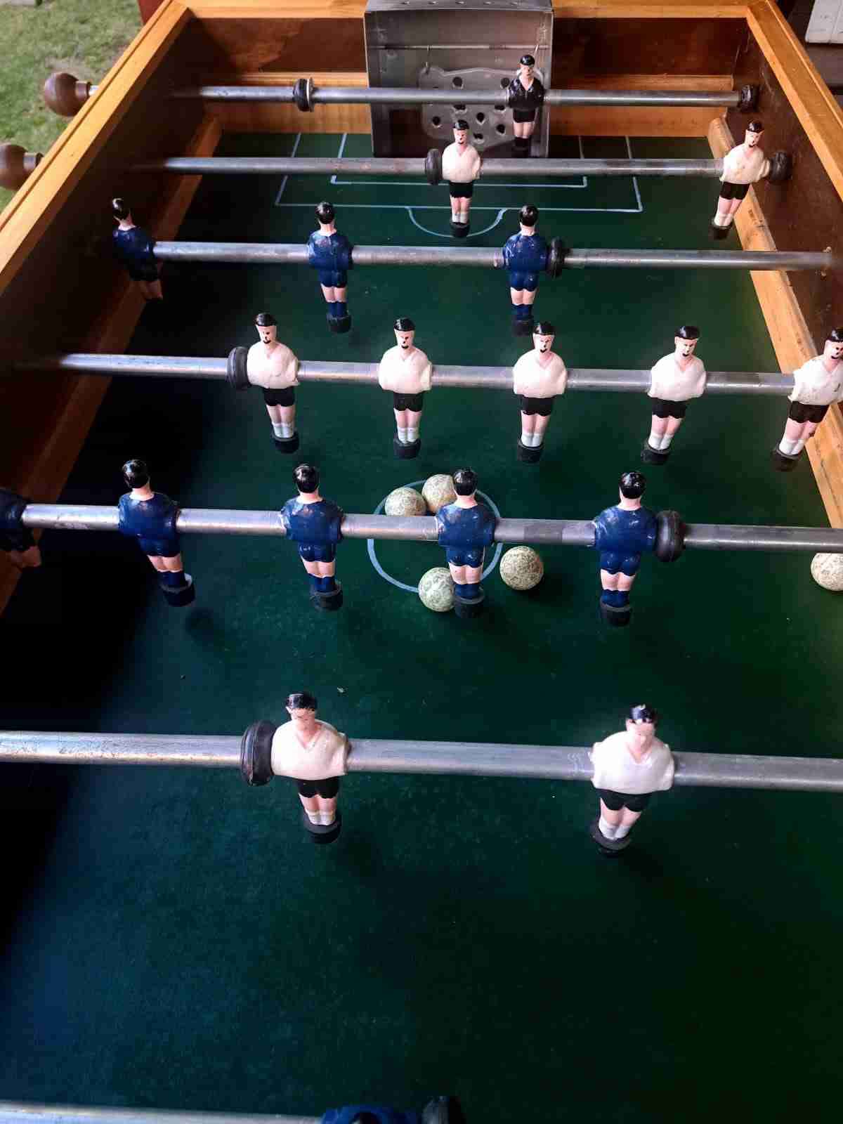 Mesa de taca taca de madera - 4