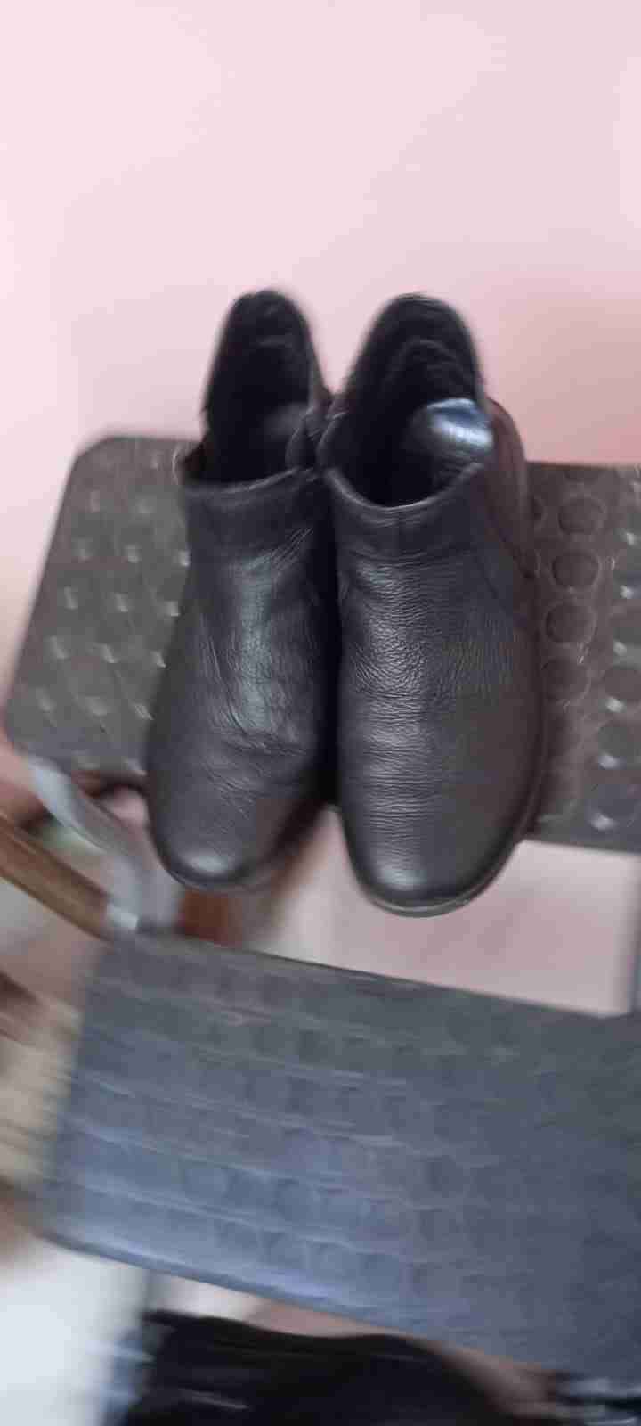 Botines de cuero negro marca Flexi - miniatura 2