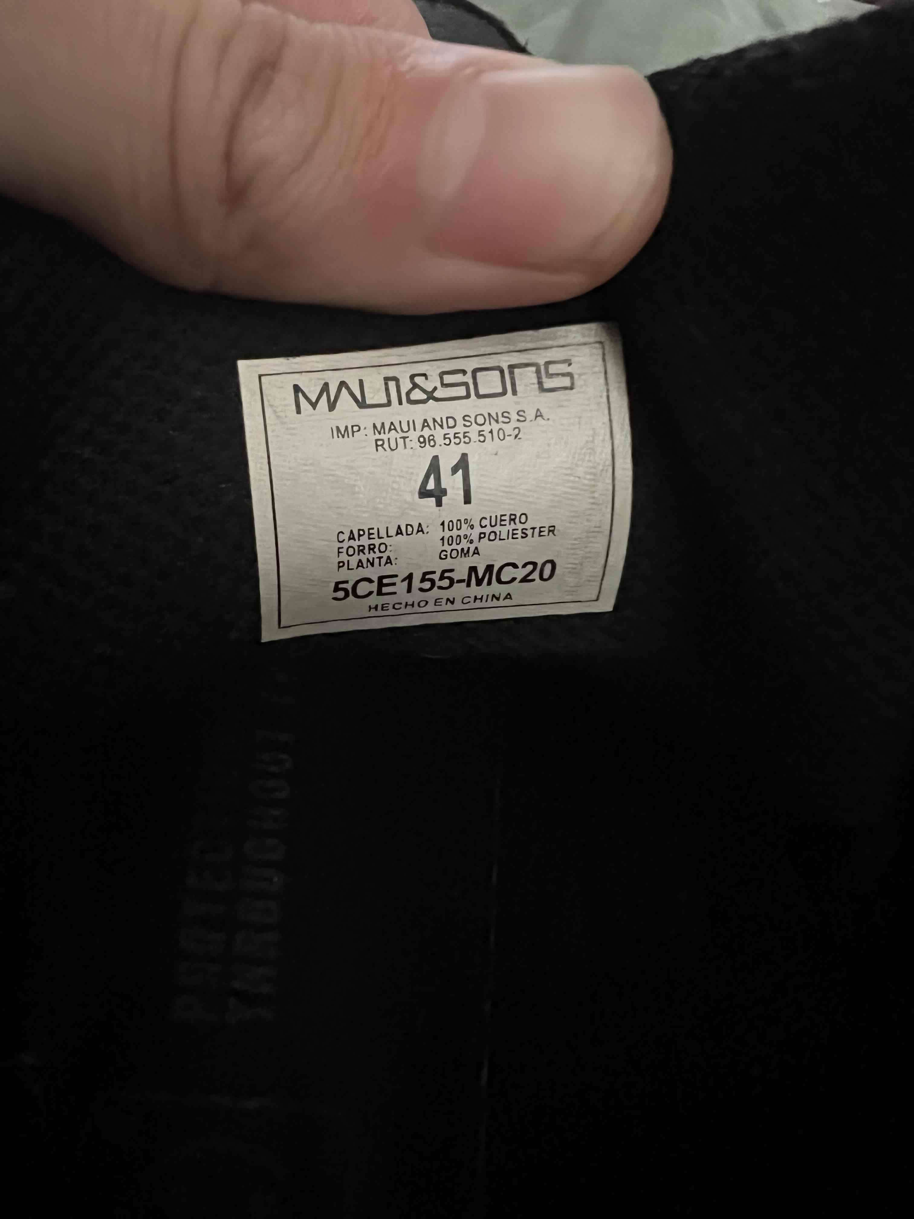 Zapatillas negras Maui and Sons - 4
