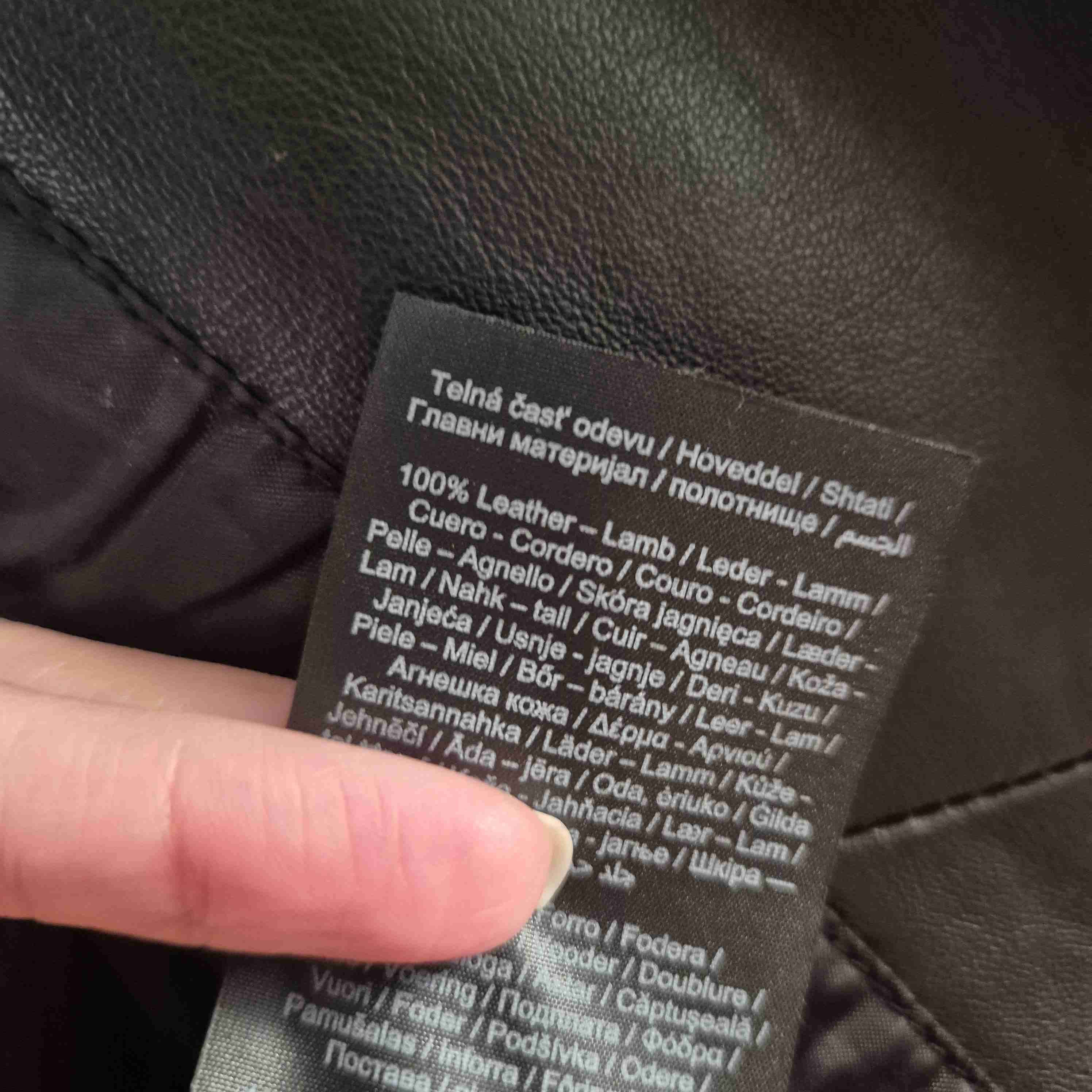 Chaqueta de cuero real mujer - 4